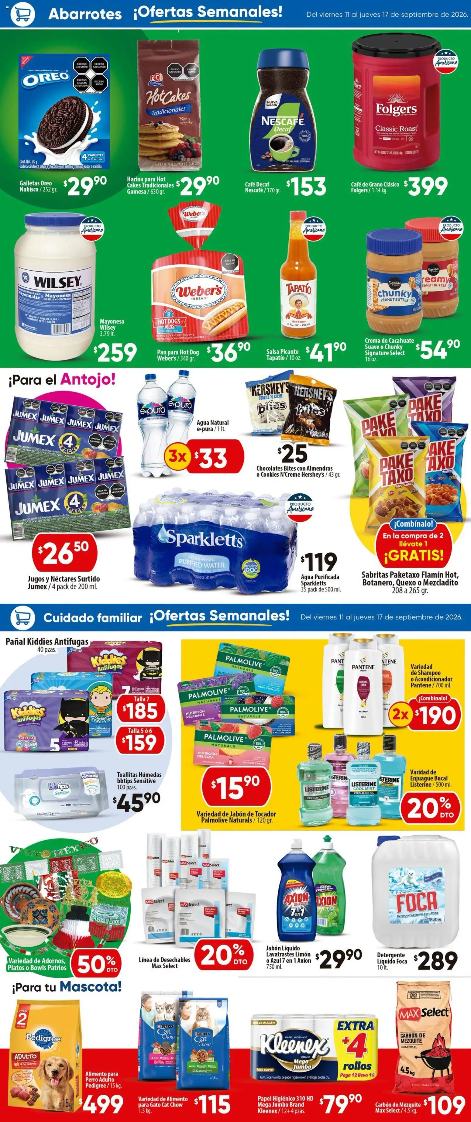 Vista previa las ofertas de la tienda Calimax - Calimax folleto Mexicali y SLRC desde el 11/09/2026 