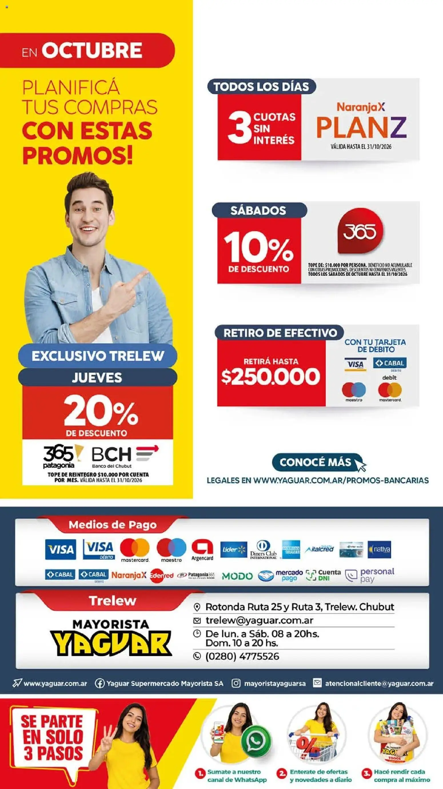 Vista previa del folleto de la tienda Yaguar válido desde el 26/10/2026 