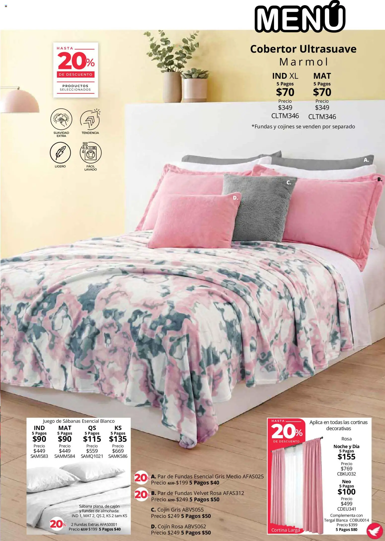 Vista previa las ofertas de la tienda Colchas Concord - Colchas Concord catálogo Colección Cobertor desde el 01/08/2026 