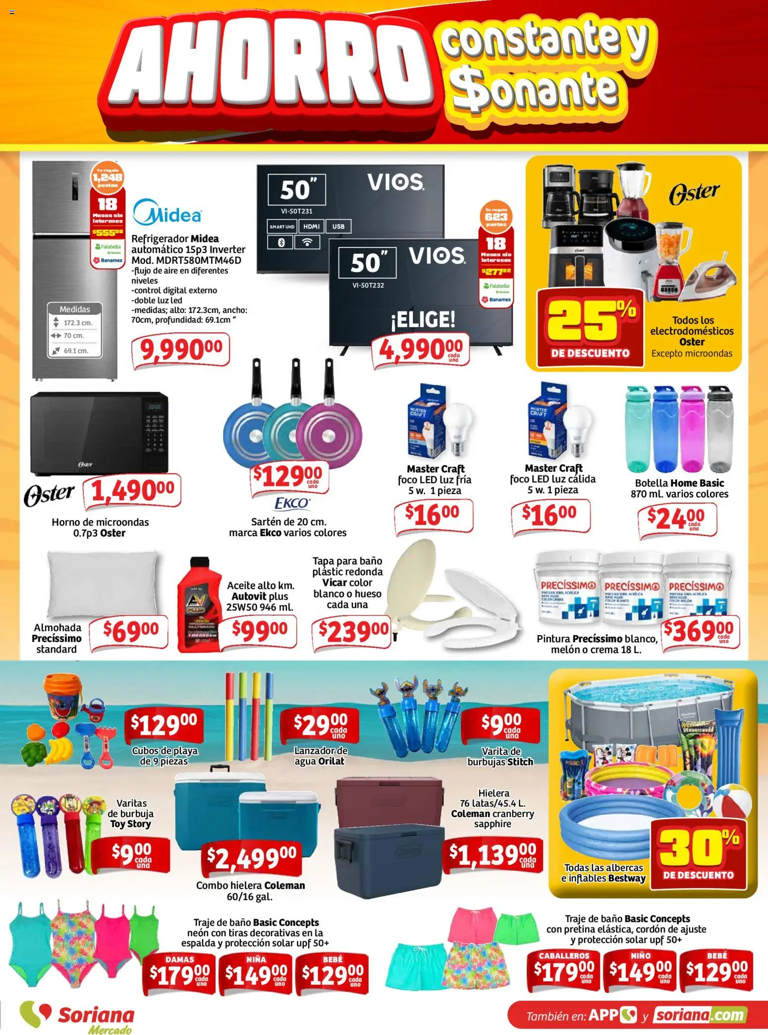 Vista previa las ofertas de la tienda Soriana - Soriana Ahorro constante y sonante Mercado Nacional desde el 31/07/2026 