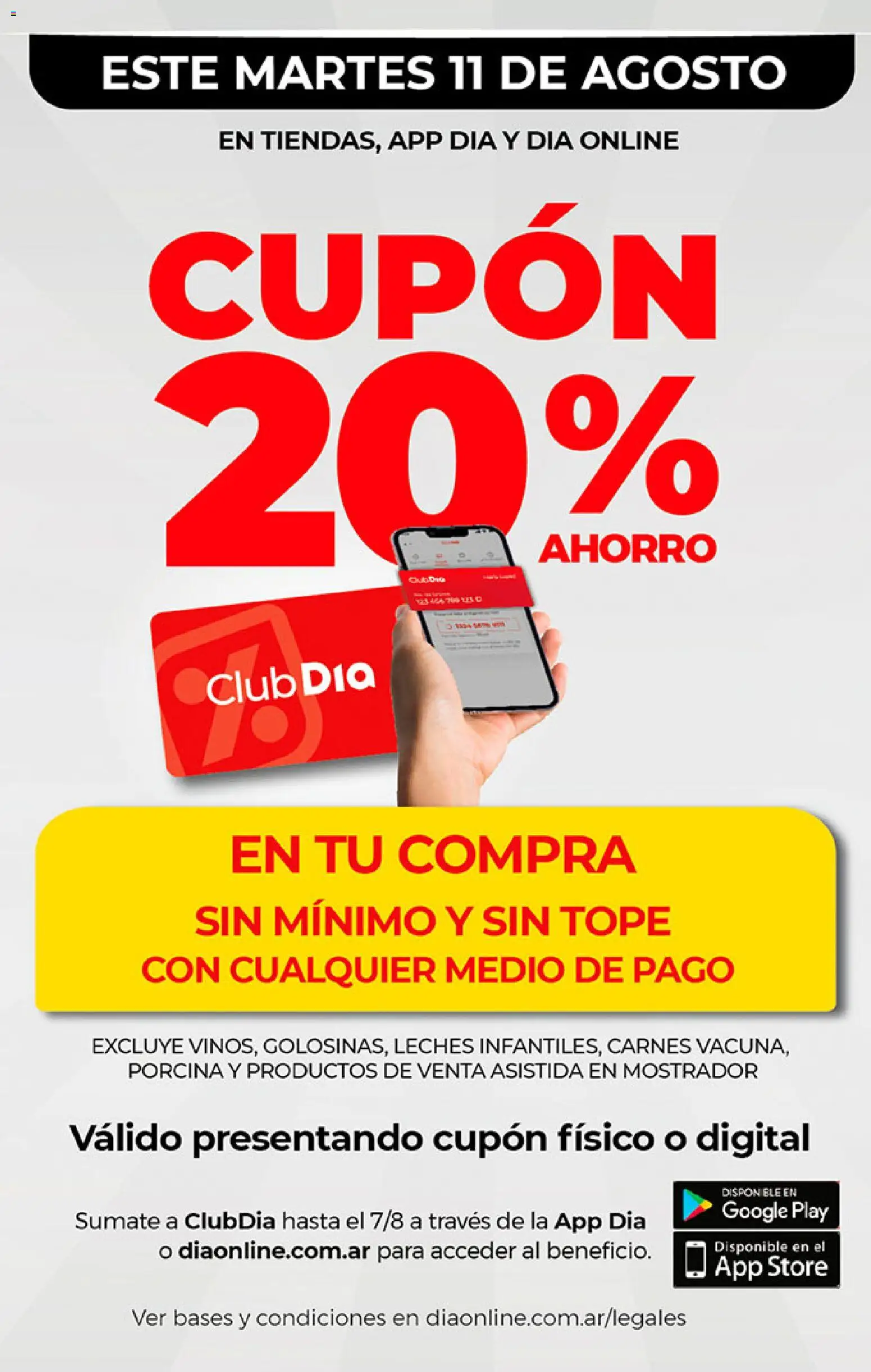 Vista previa del folleto de la tienda Dia válido desde el 05/08/2026 