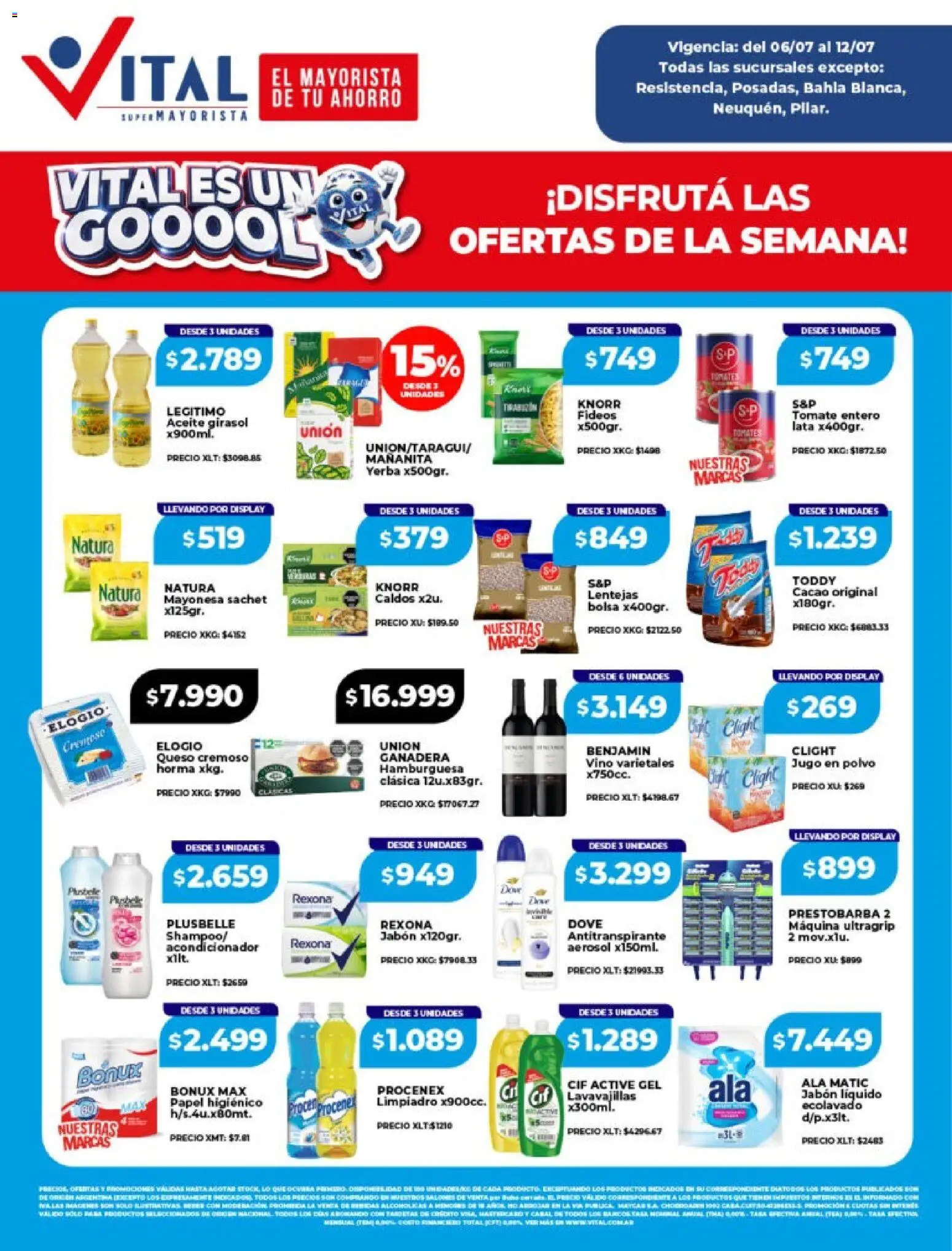 Vista previa del folleto de la tienda Vital válido desde el 06/07/2026 