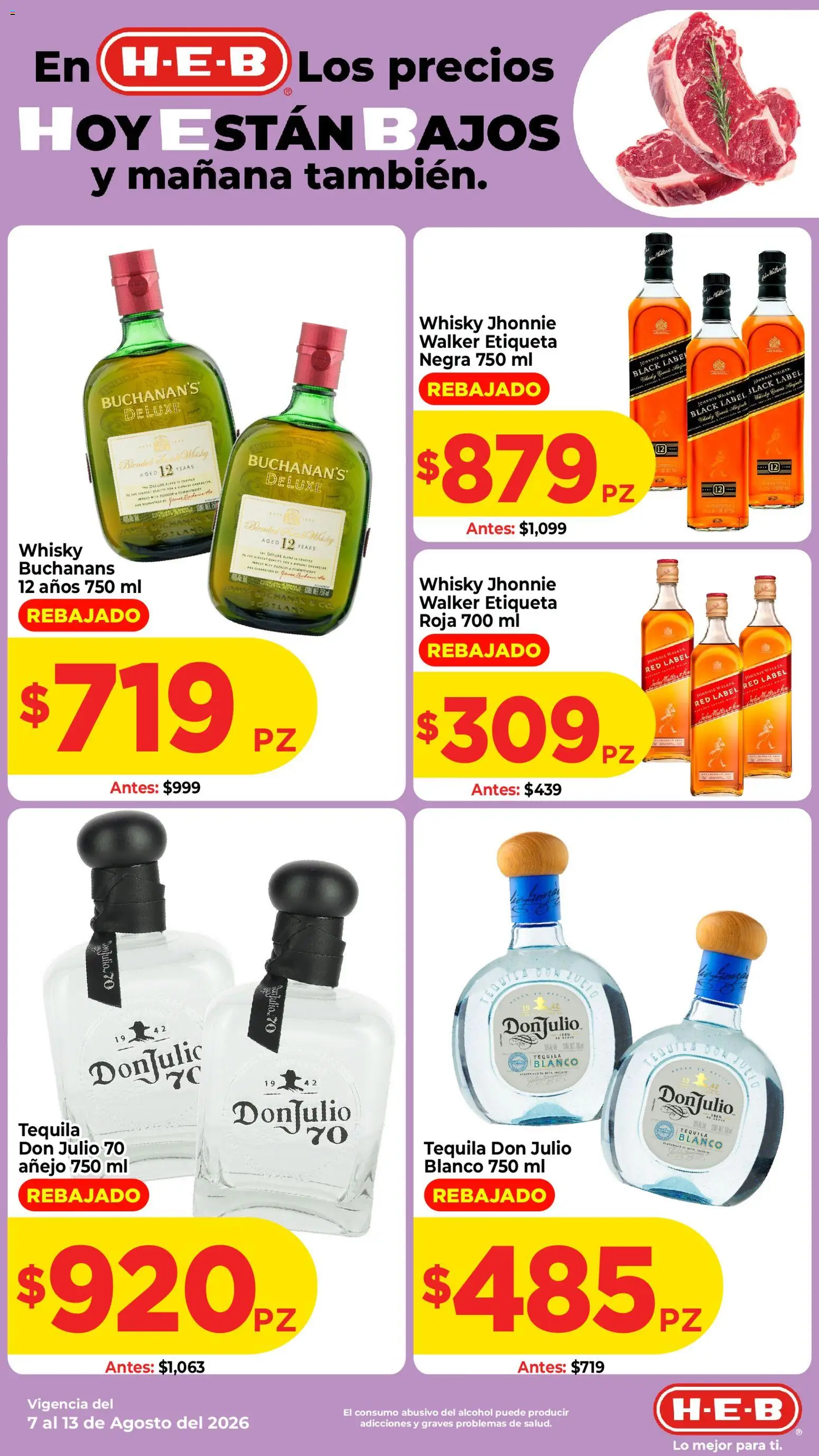 Vista previa las ofertas de la tienda H-E-B - H-E-B folleto desde el 07/08/2026 