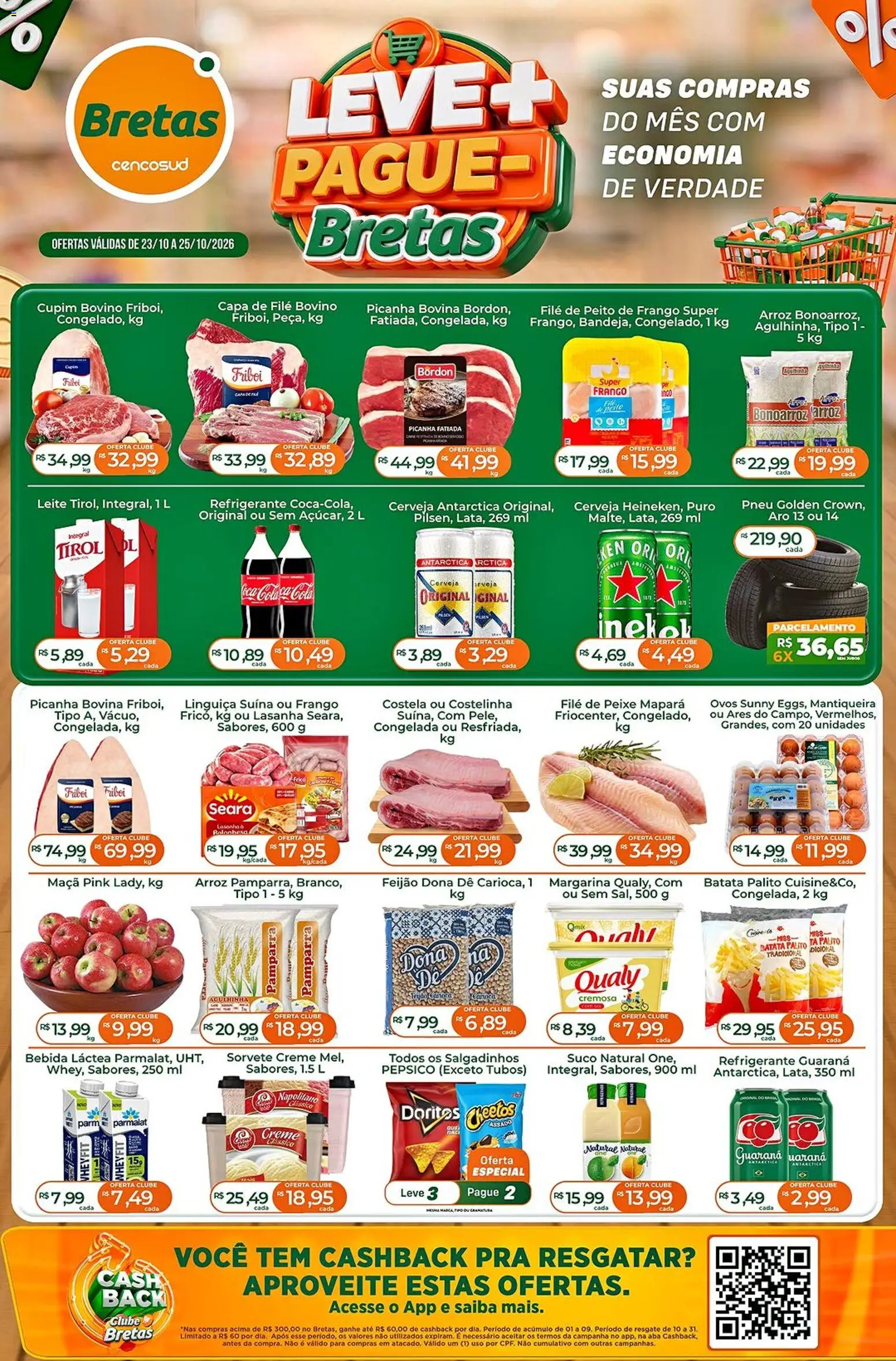 Pré-Visualização do folheto "Bretas - Ofertas da semana" da loja Bretas válido a partir de 23/10/2026