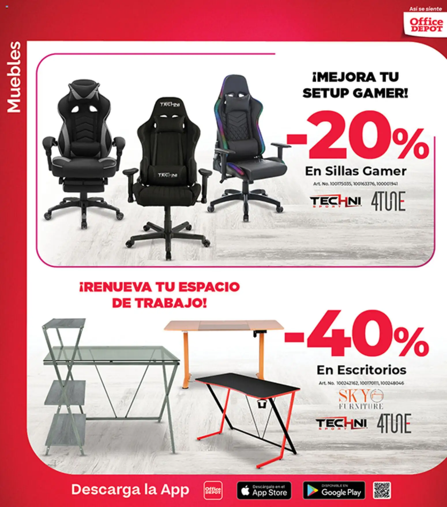 Vista previa las ofertas de la tienda Office Depot - Office Depot catálogo desde el 01/04/2026 