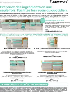 Preview of leaflet Tupperware circulaire from shop Tupperware is valid from Aug 01, 2026