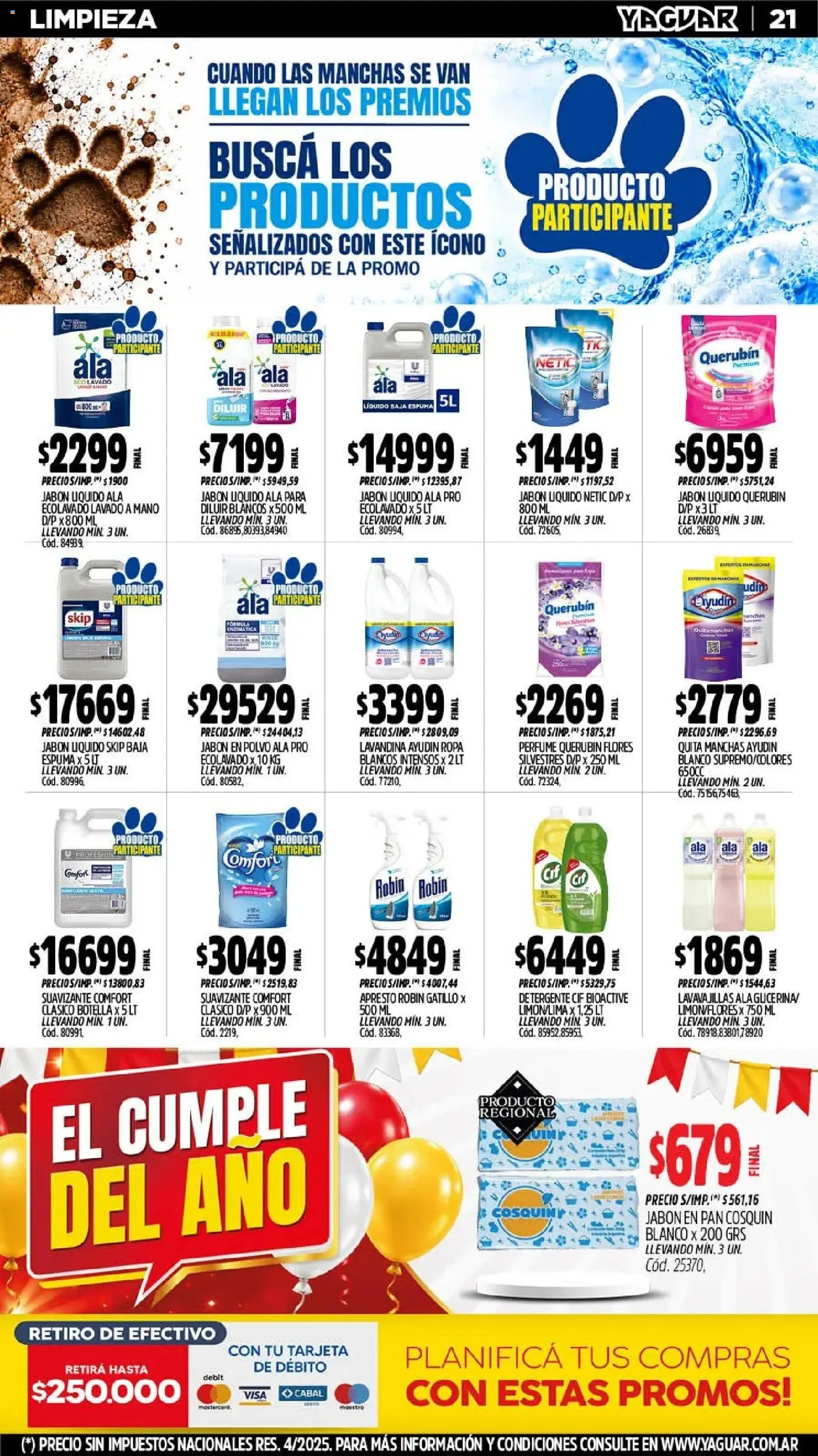 Vista previa del folleto de la tienda Yaguar válido desde el 05/10/2026 