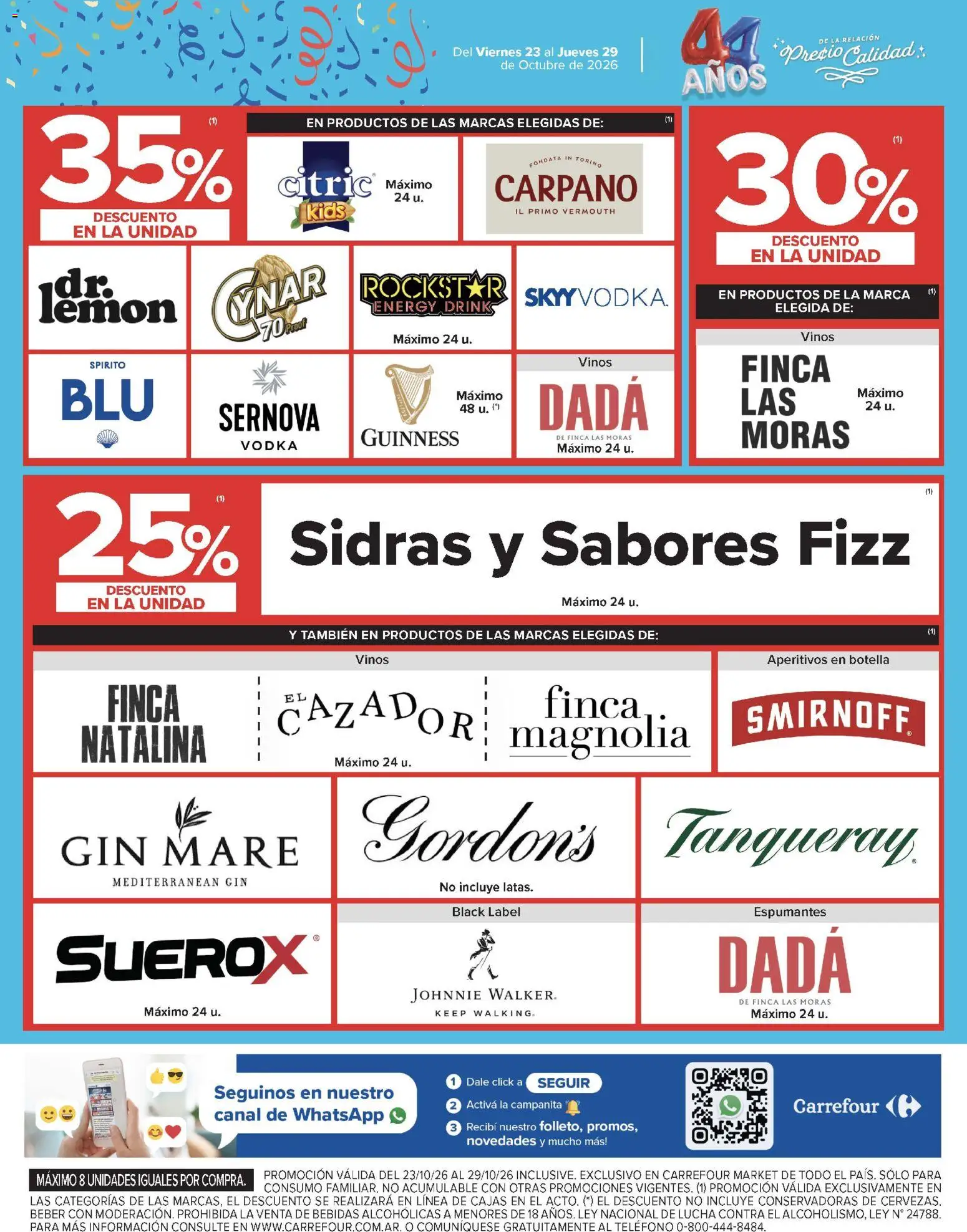 Vista previa del folleto de la tienda Carrefour Market válido desde el 23/10/2026 