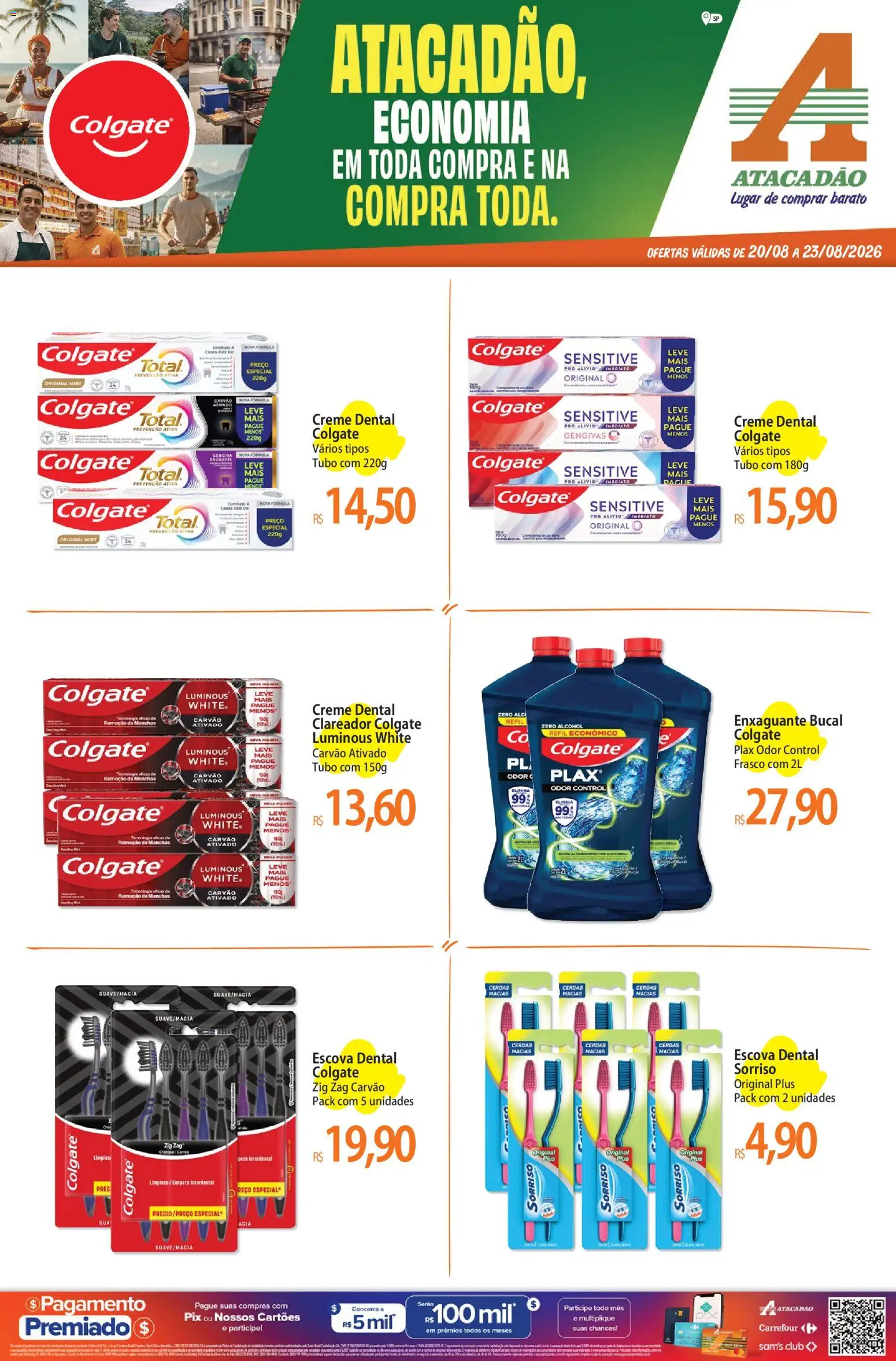 Pré-Visualização do folheto "Atacadão ofertas - SP" da loja Atacadão válido a partir de 20/08/2026