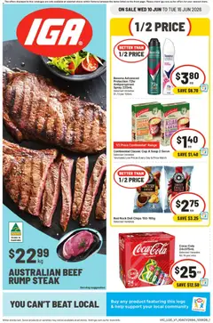 Preview of catalogue IGA catalogue from shop IGA valid 10/06/2026