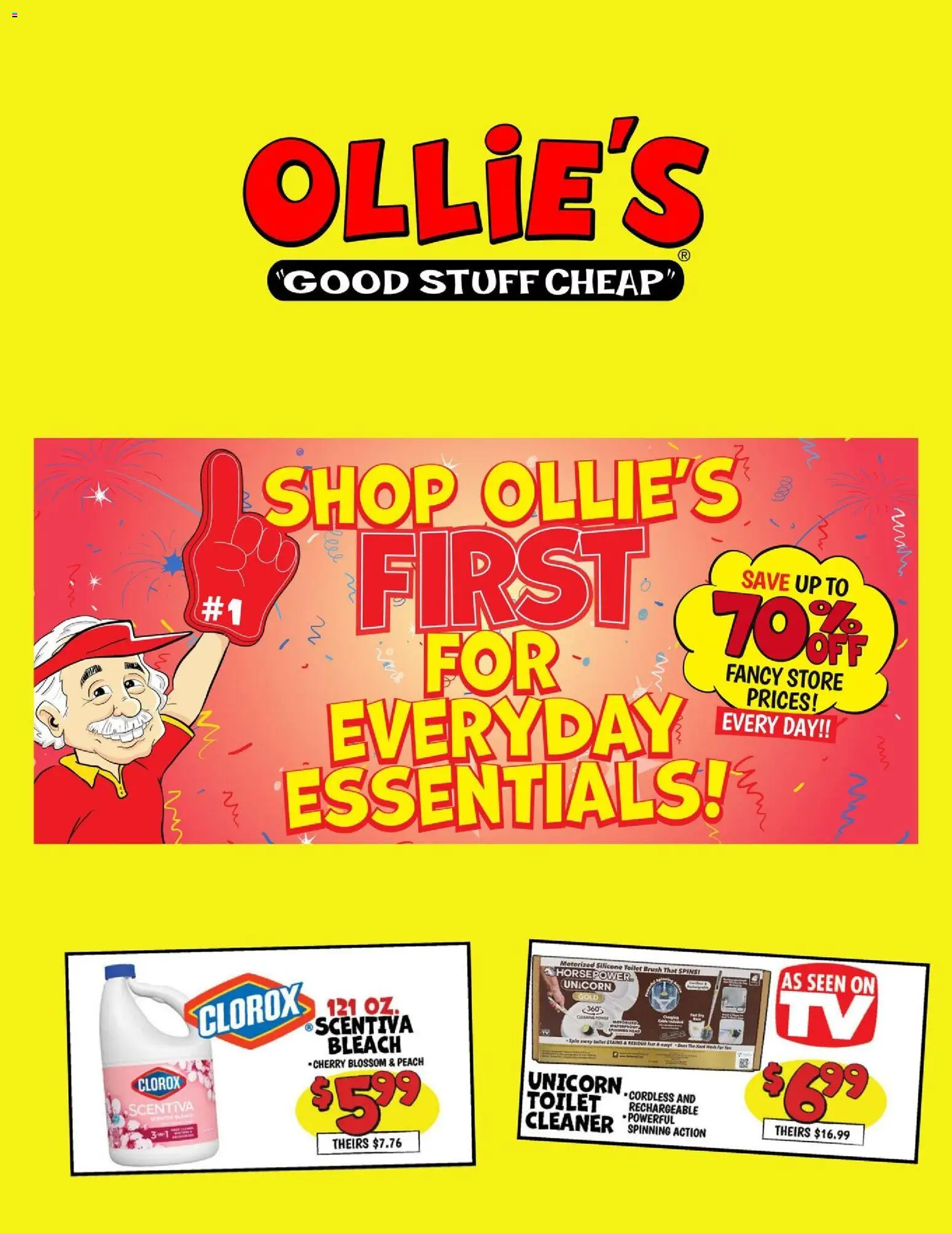 Ad Preview of Ollie's Ollie's Ad from 04/09/2026 - Peach, Brush