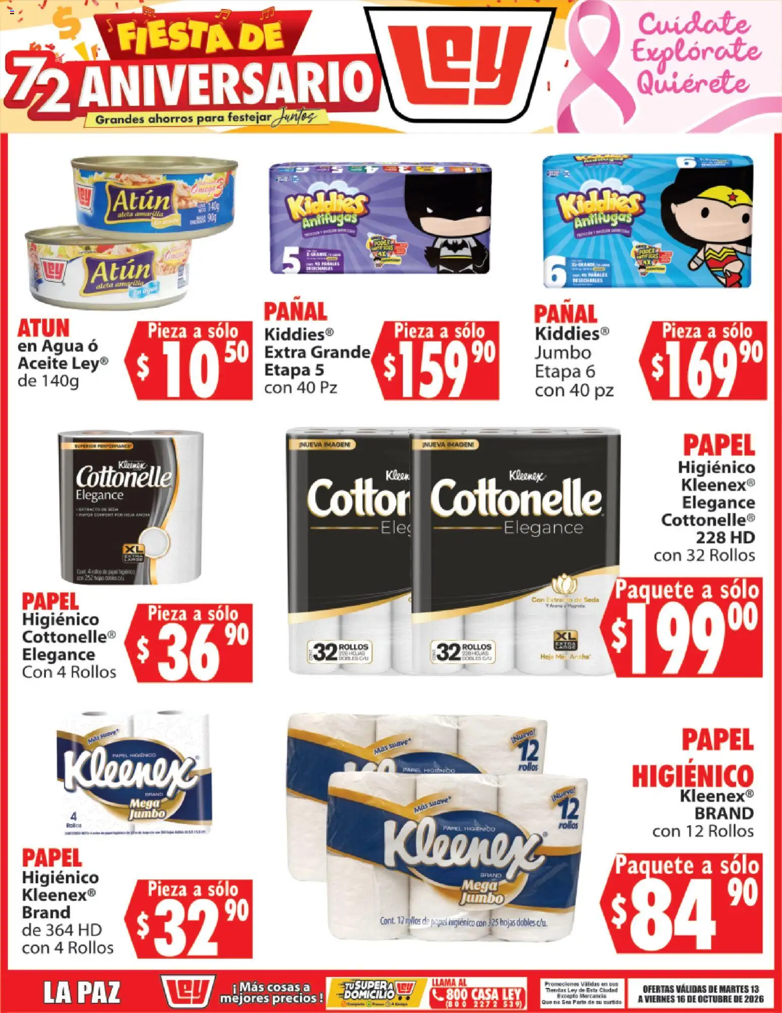 Vista previa las ofertas de la tienda Casa Ley - Casa Ley folleto Autoservicio La Paz desde el 13/10/2026 