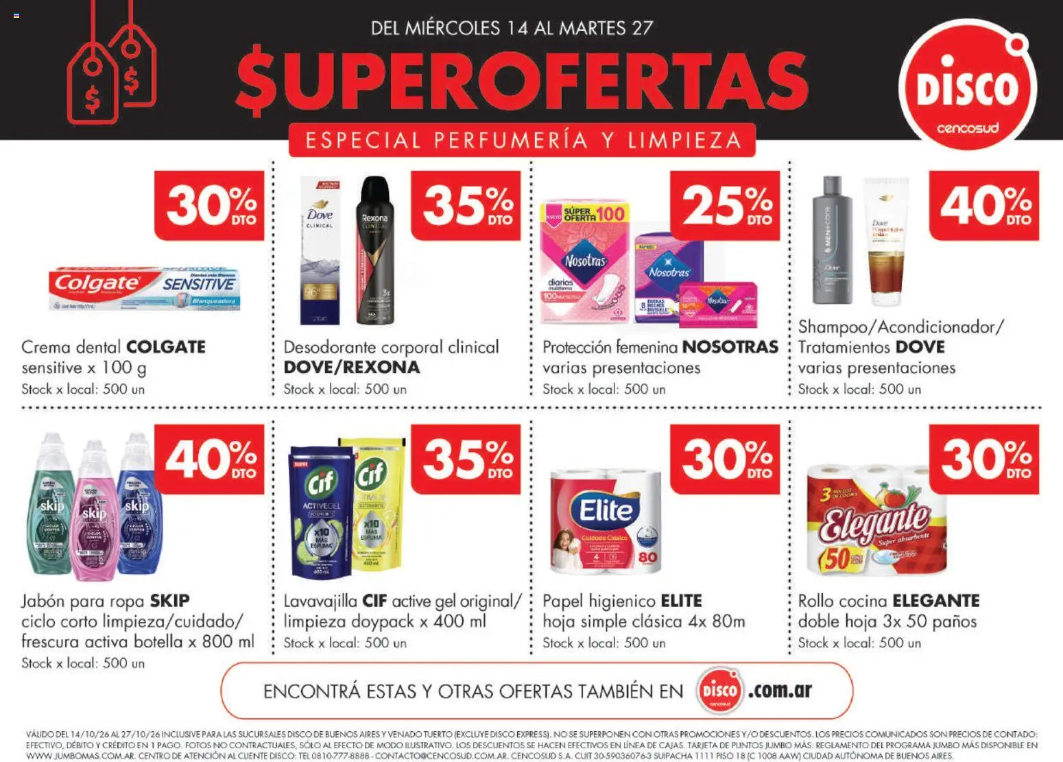 Vista previa del folleto de la tienda Disco válido desde el 14/10/2026 