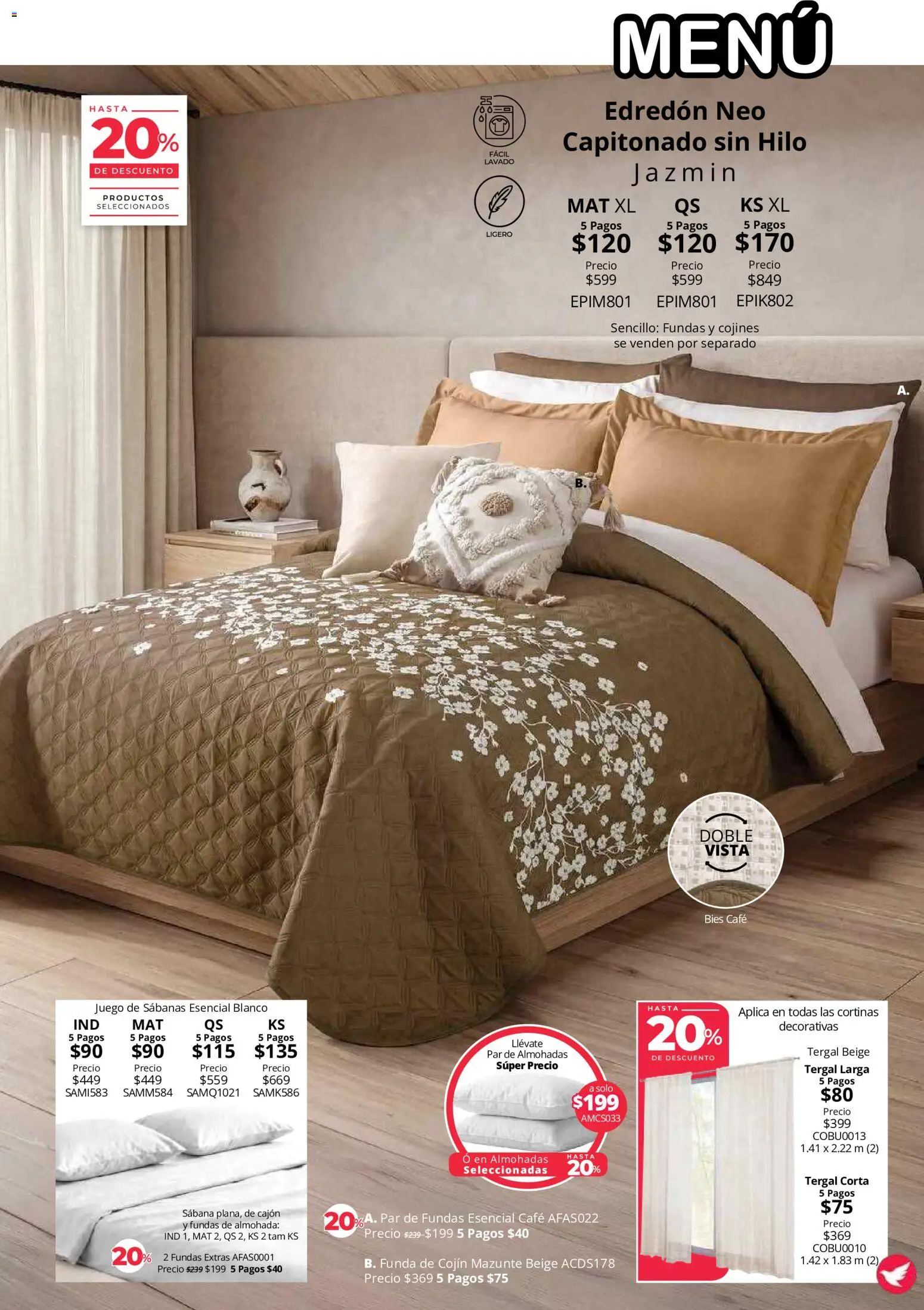 Vista previa las ofertas de la tienda Colchas Concord - Colchas Concord catálogo desde el 01/08/2026 
