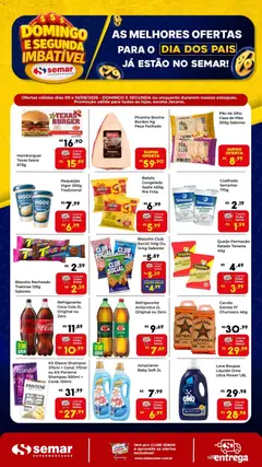 Pré-Visualização do folheto "Semar Supermercado - Ofertas da semana" da loja Semar Supermercado válido a partir de 09/08/2026