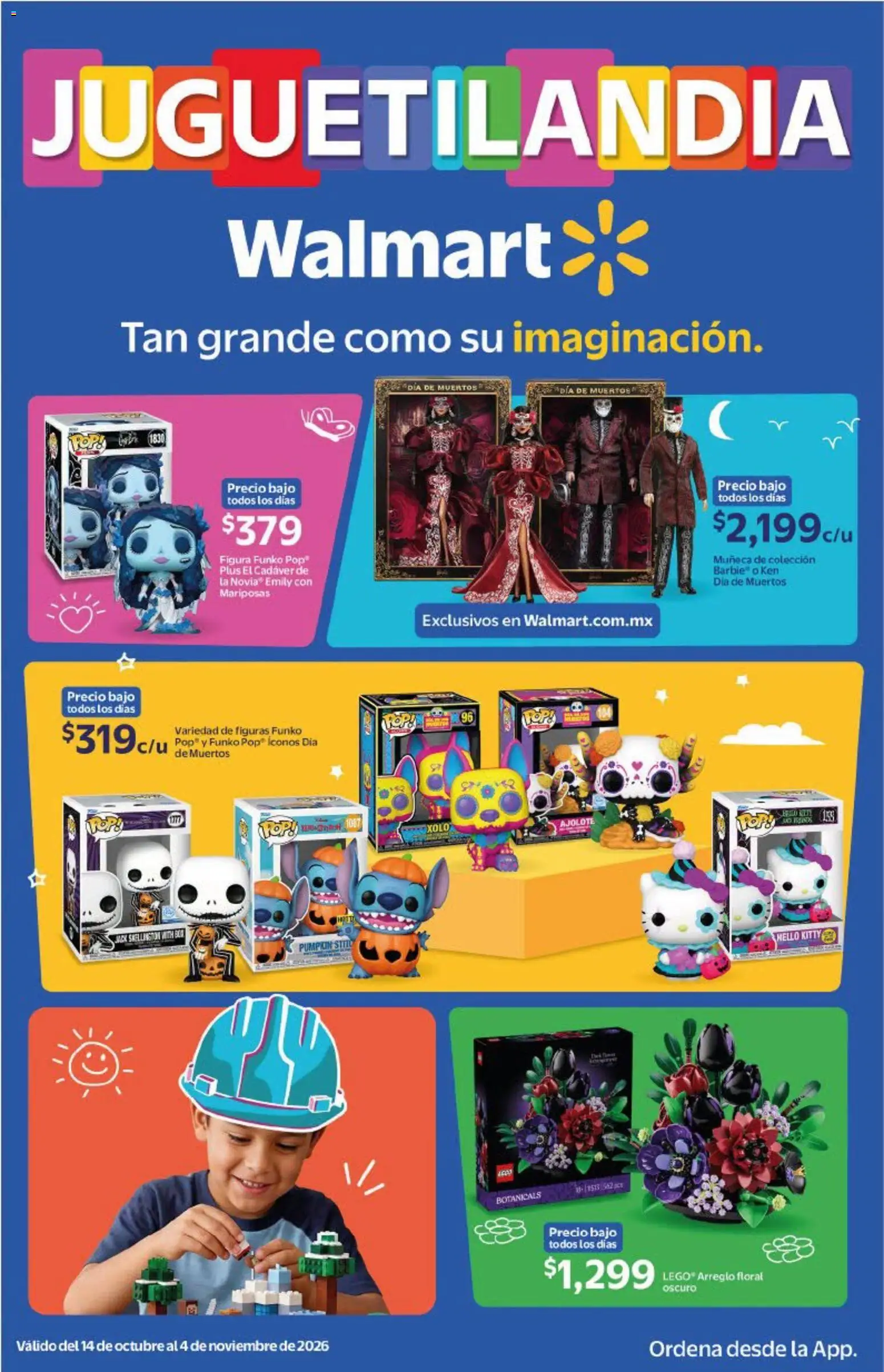 Vista previa las ofertas de la tienda Walmart - Walmart folleto Tan grande como su imaginación. desde el 14/10/2026 