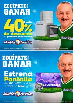 Vista previa las ofertas de la tienda Muebles America - Muebles America catálogo desde el 03/06/2026 