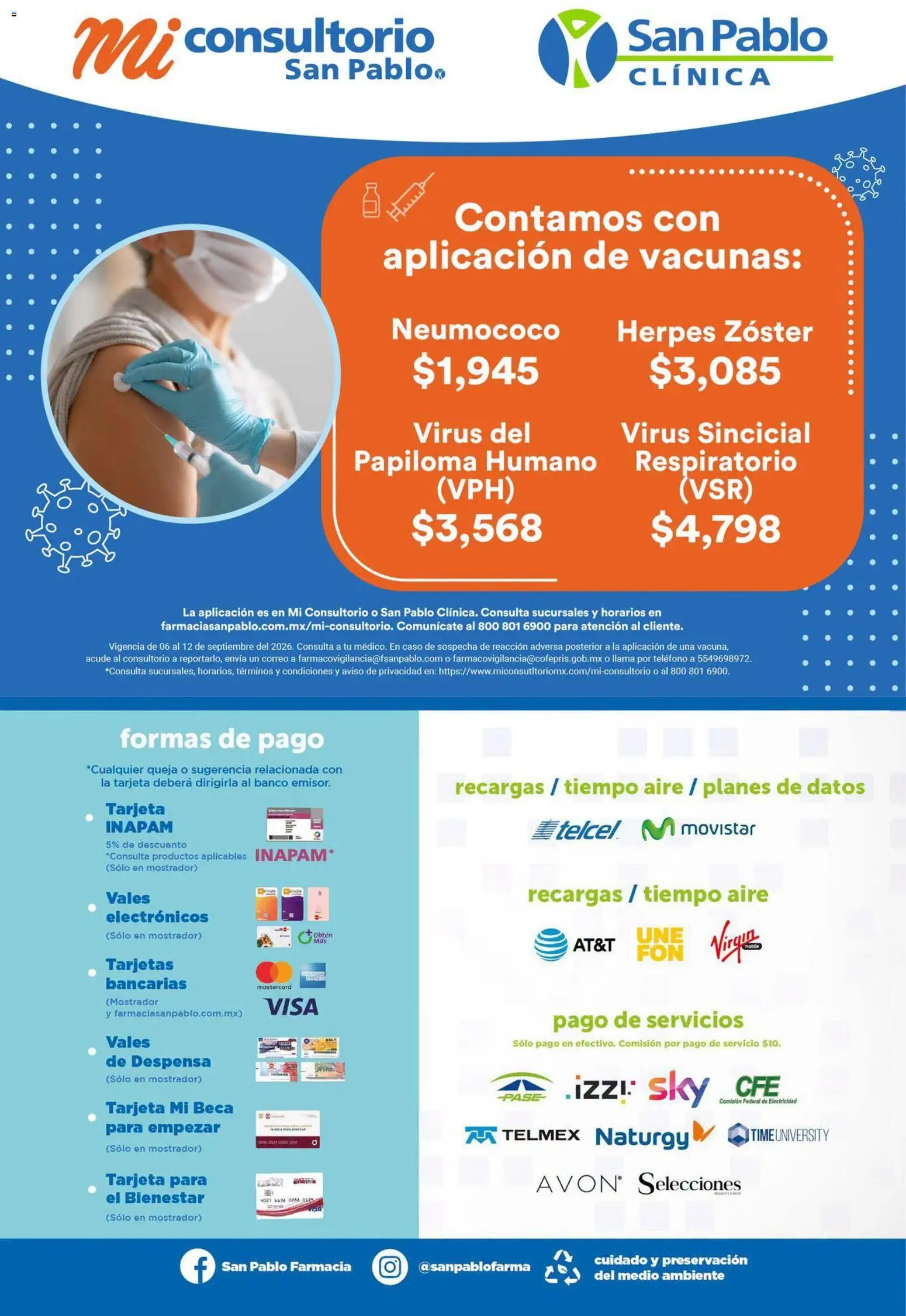 Vista previa las ofertas de la tienda Farmacia San Pablo - Farmacia San Pablo catálogo desde el 06/09/2026 