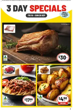 Preview of catalogue IGA catalogue Forest Lodge from shop IGA valid 18/09/2026
