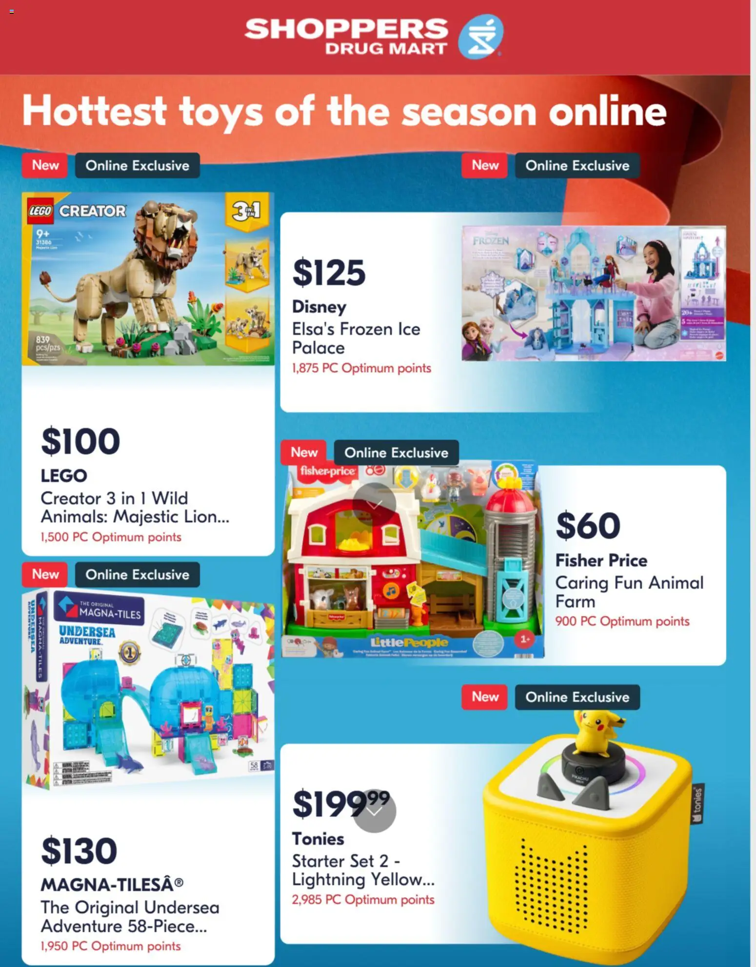 Preview of leaflet Shoppers flyer - Toy guide from shop Shoppers is valid from Oct 02, 2026