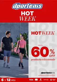 Vista previa las ofertas de la tienda Dportenis - Dportenis Hot Week desde el 18/05/2026 