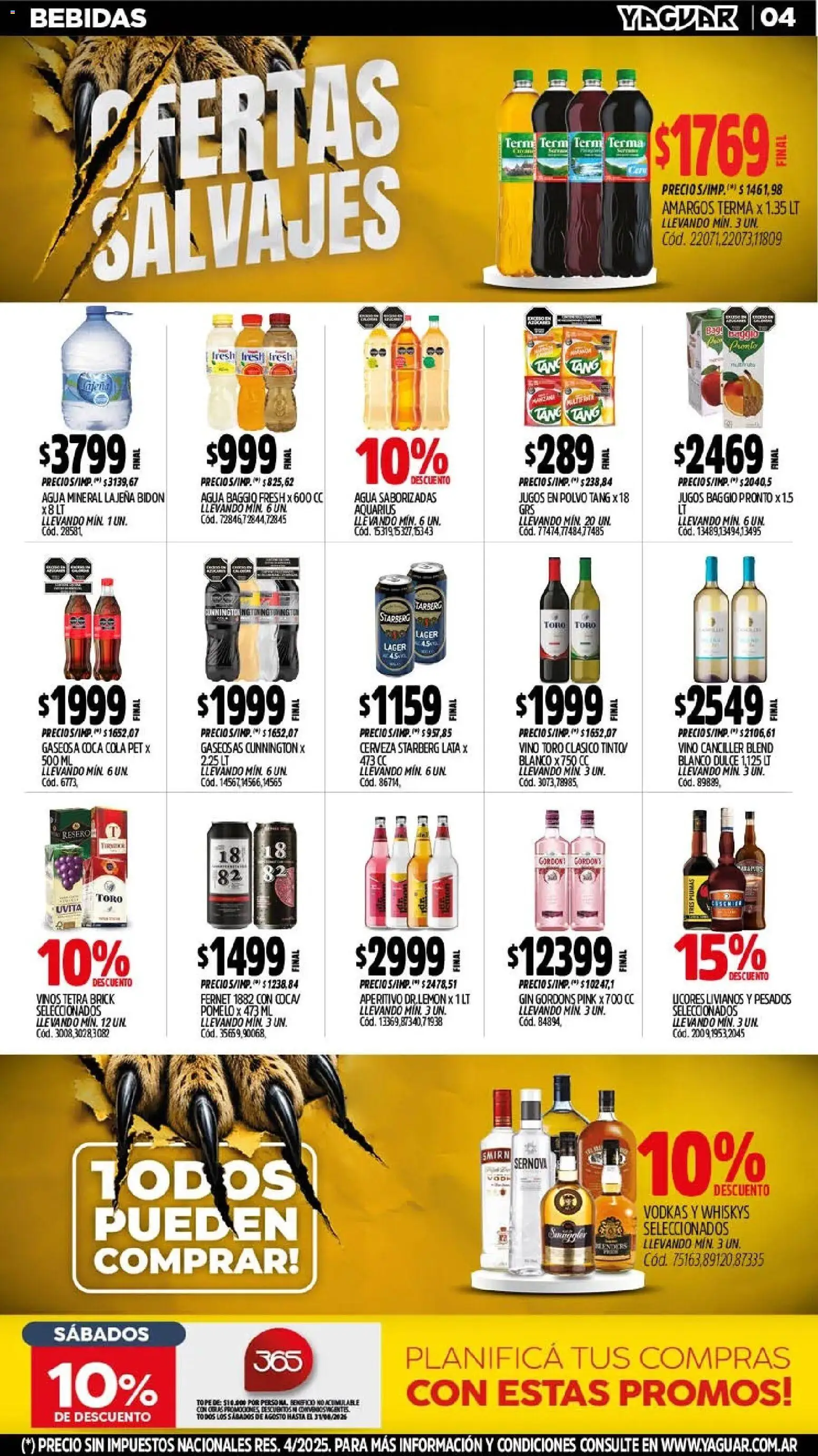 Vista previa del folleto de la tienda Yaguar válido desde el 10/08/2026 