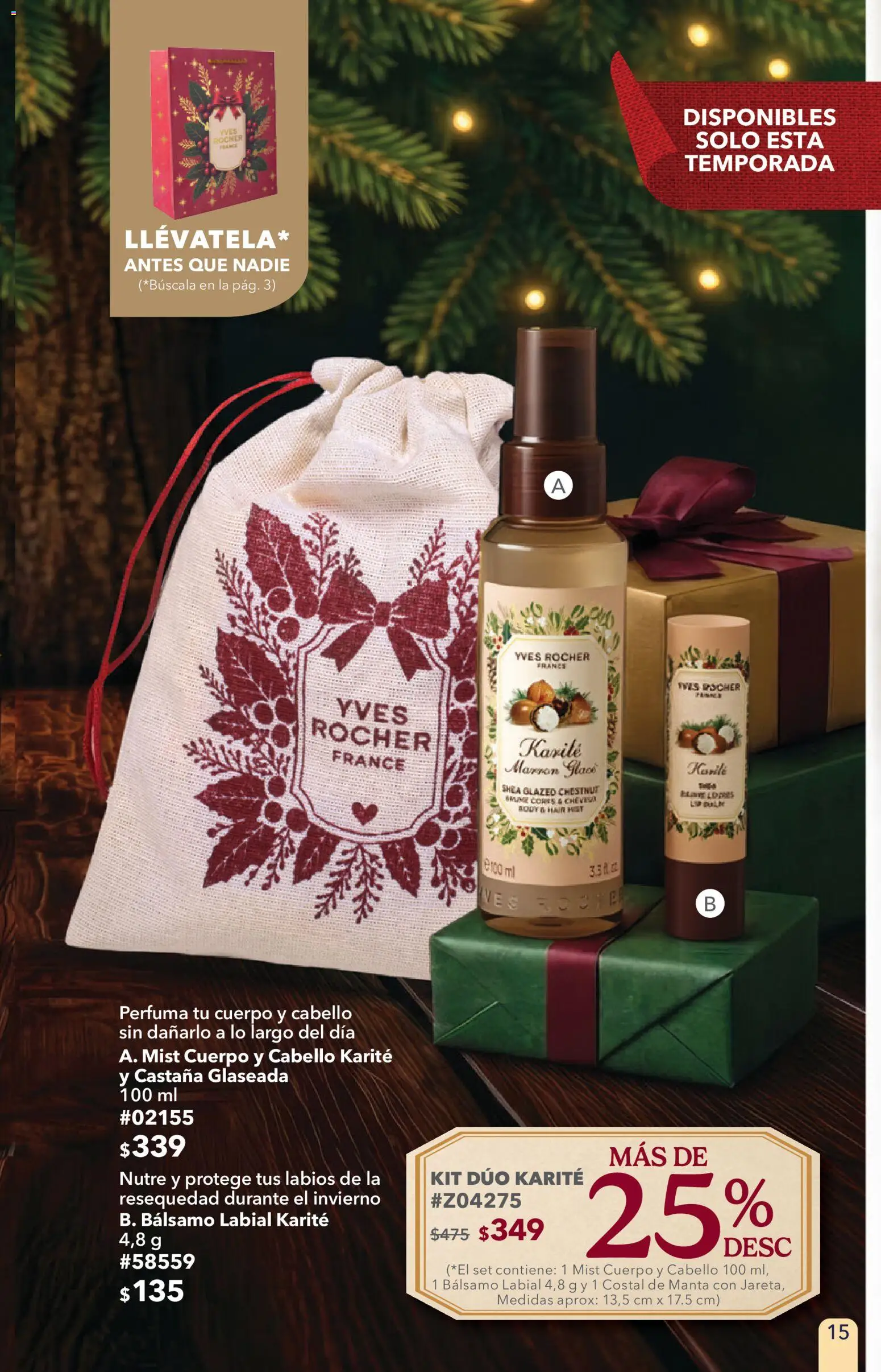 Vista previa las ofertas de la tienda Yves Rocher - Yves Rocher campaña 15 2026 desde el 27/10/2026 