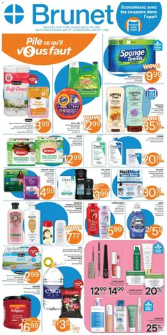 Un aperçu du dépliant Brunet weekly flyer / circulaire du magasin Brunet est valide à partir 21 mai 2026