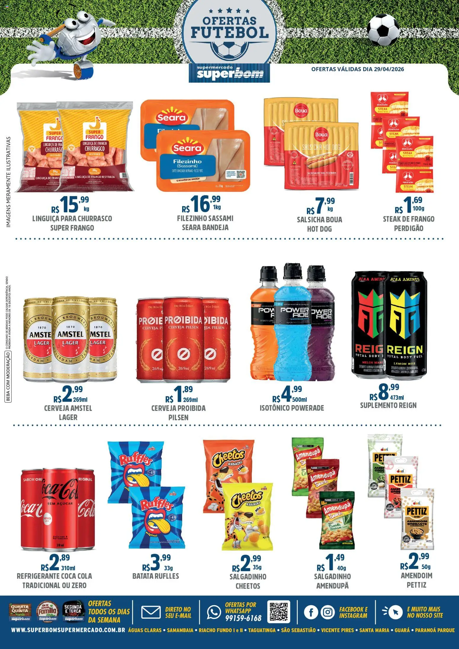 Pré-Visualização do folheto "Superbom ofertas Futebol" da loja Superbom válido a partir de 29/04/2026