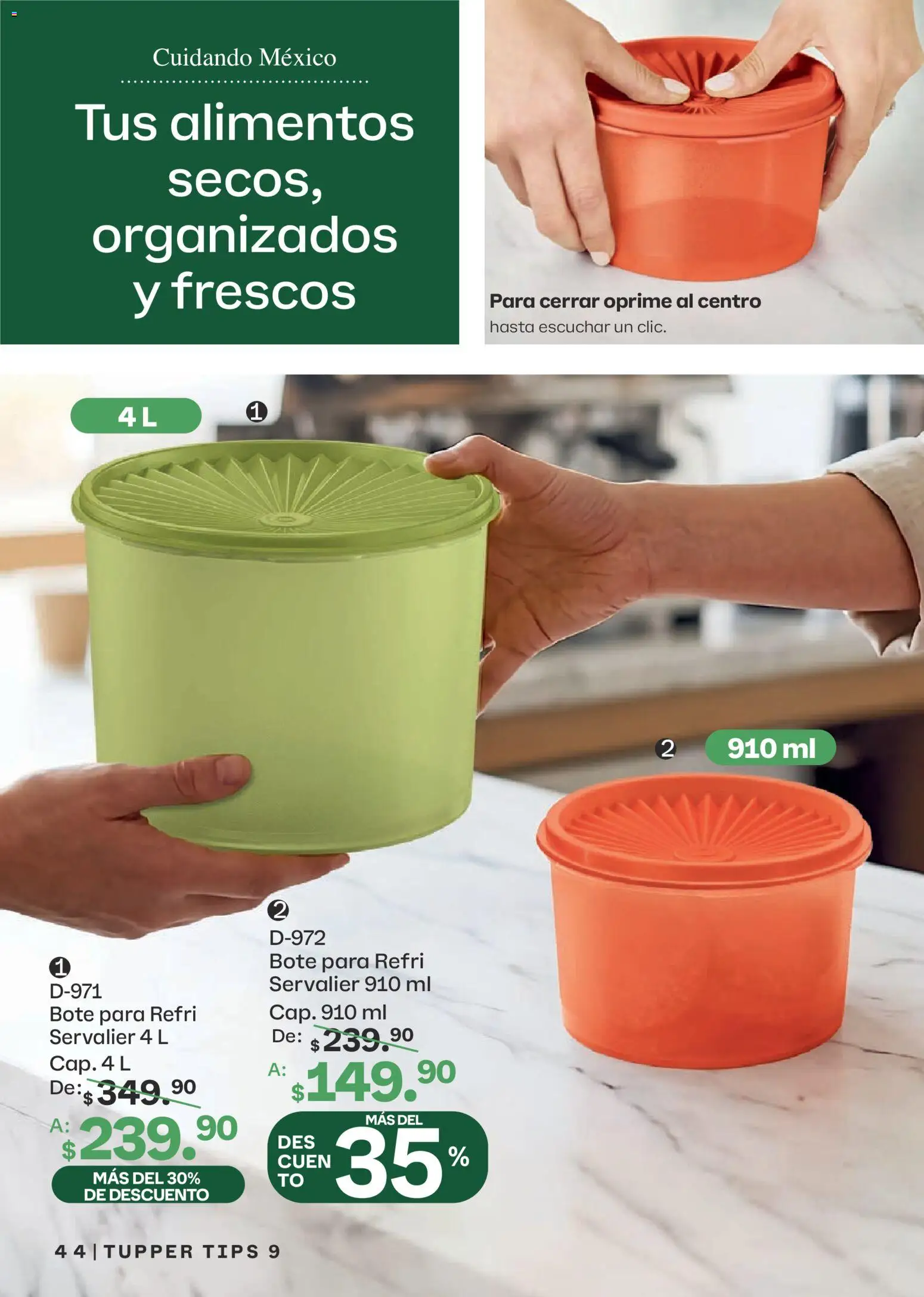 Vista previa las ofertas de la tienda Tupperware - Tupperware catálogo desde el 10/08/2026 