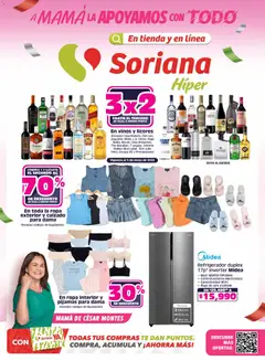 Vista previa las ofertas de la tienda Soriana - Soriana Apoyamos con todo Híper Nacional desde el 30/04/2026 