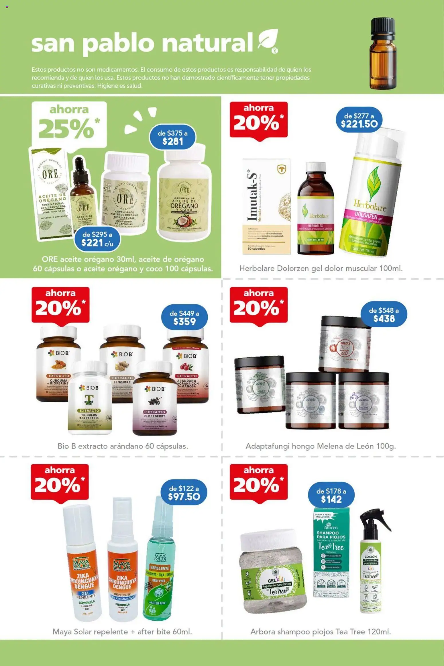 Vista previa las ofertas de la tienda Farmacia San Pablo - Farmacia San Pablo catálogo desde el 06/09/2026 
