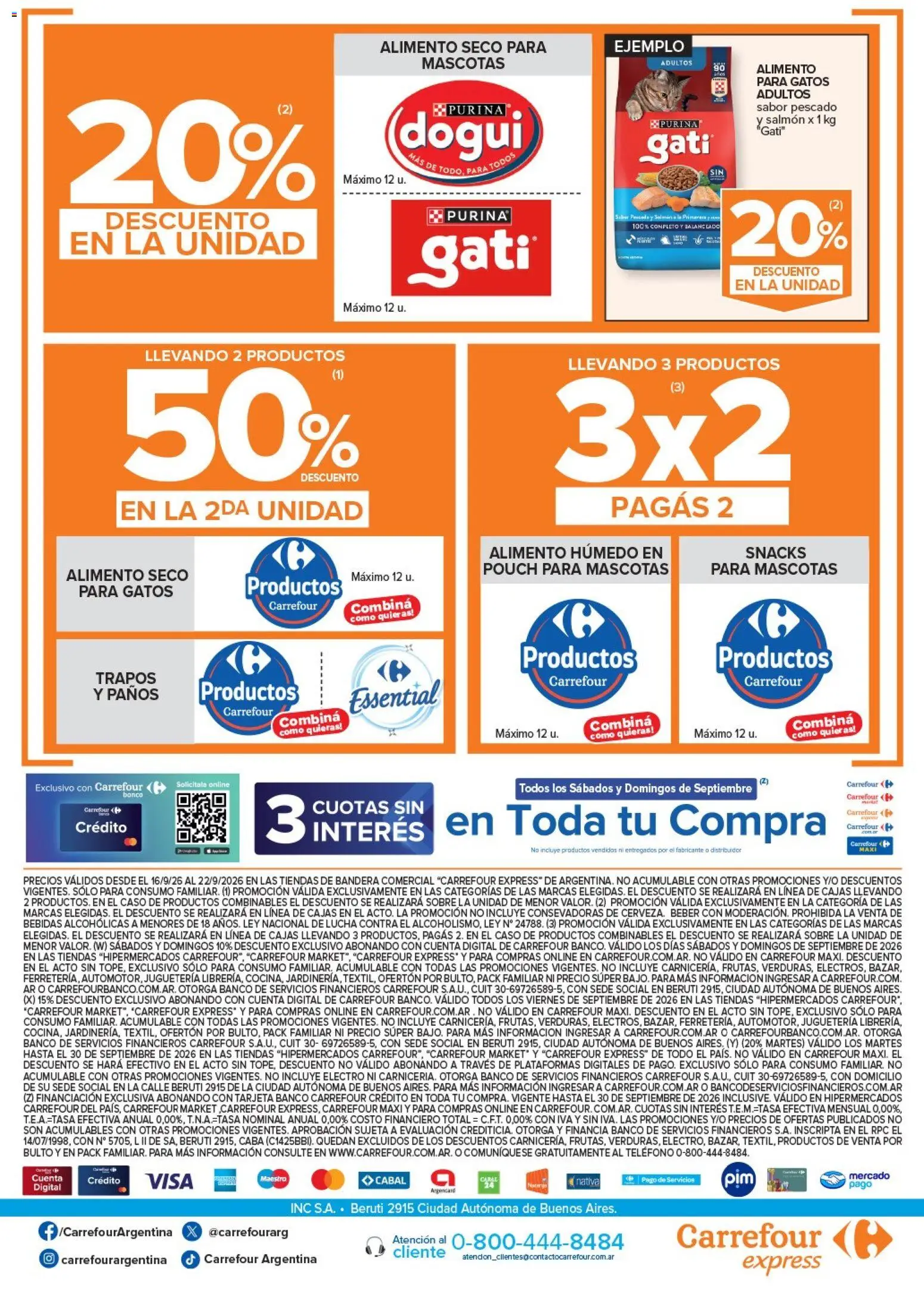 Vista previa del folleto de la tienda Carrefour válido desde el 16/09/2026 