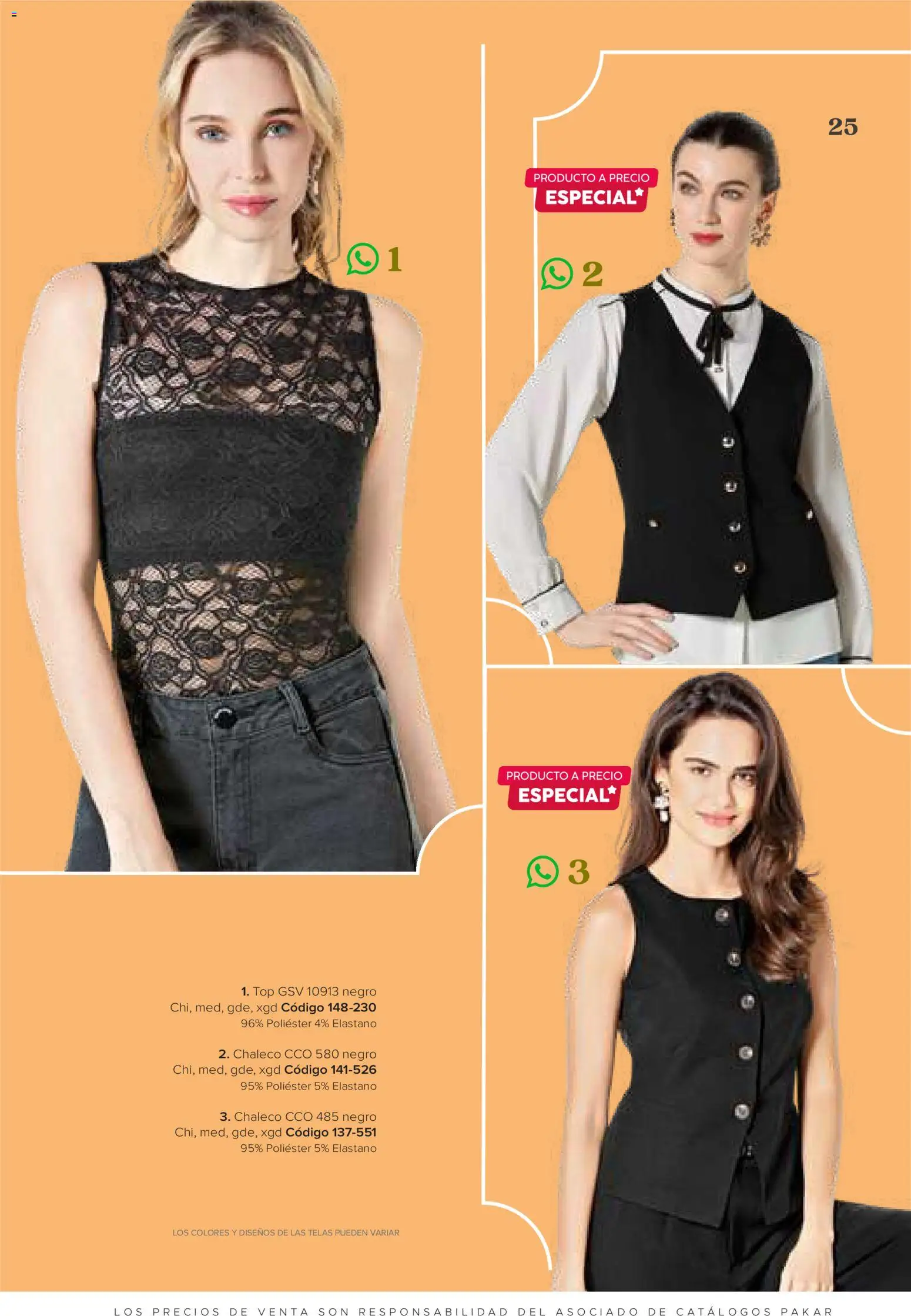 Vista previa las ofertas de la tienda SC Pakar - SC Pakar catálogo Ropa desde el 31/07/2026 