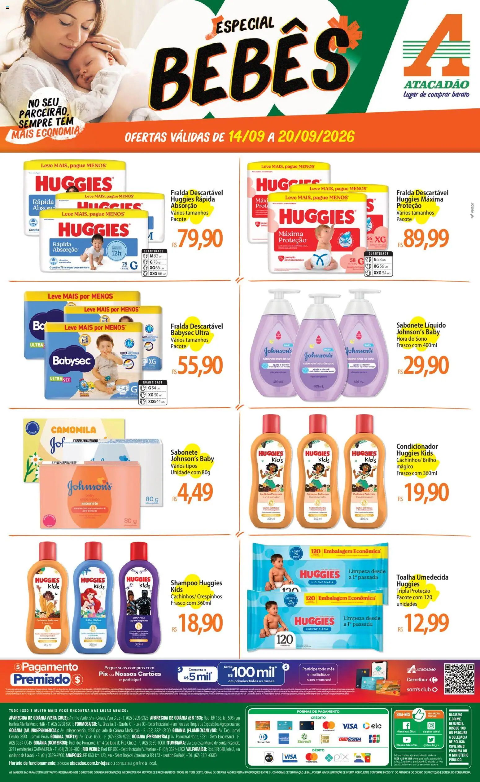 Pré-Visualização do folheto "Atacadão ofertas - GO" da loja Atacadão válido a partir de 14/09/2026