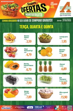Pré-Visualização do folheto "Atacadão ofertas - PR" da loja Atacadão válido a partir de 25/08/2026