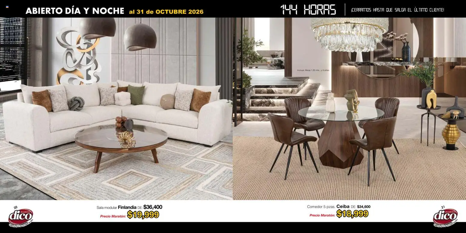 Vista previa las ofertas de la tienda Muebles Dico - Muebles Dico catálogo desde el 22/01/2026 