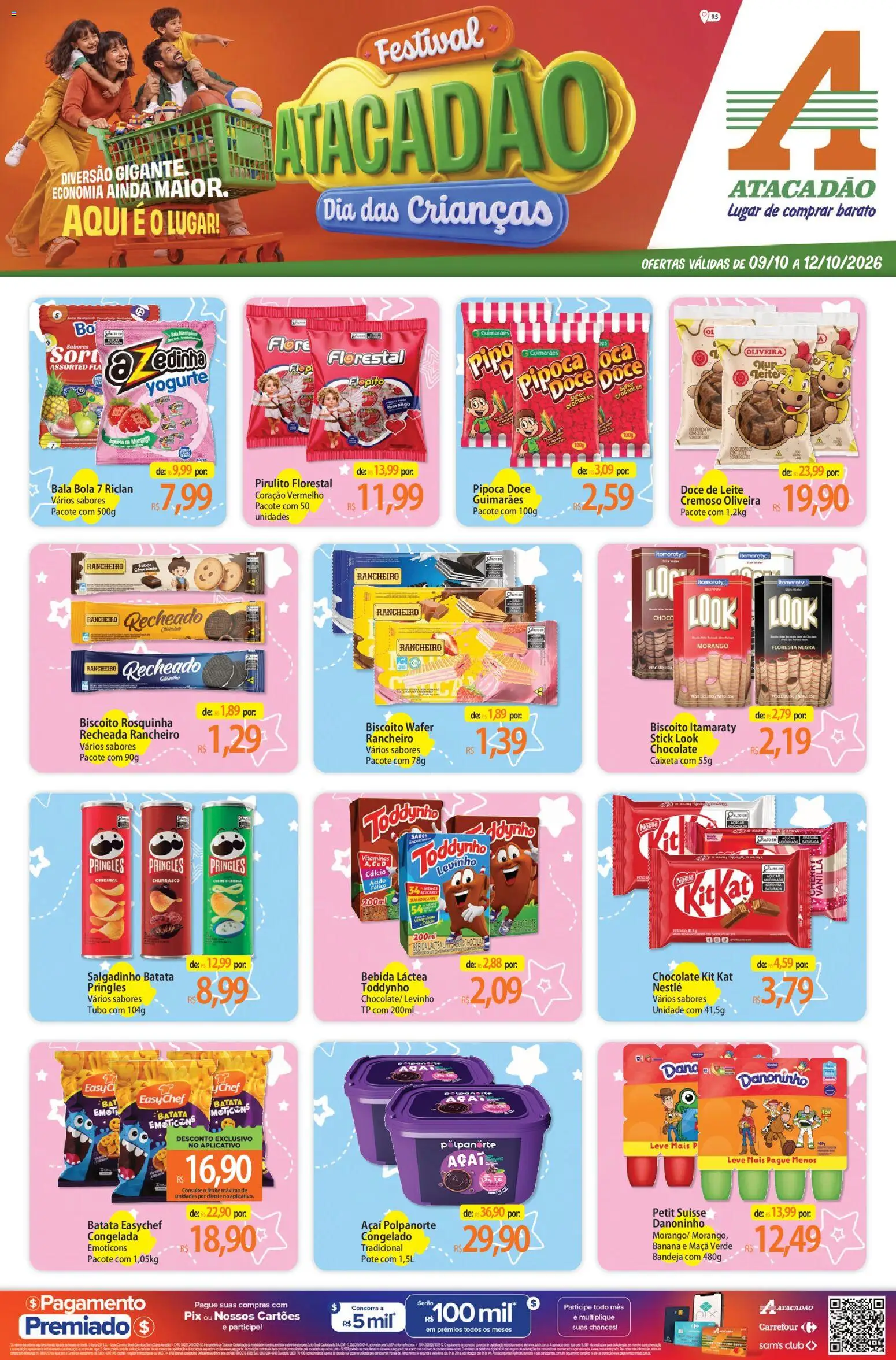Pré-Visualização do folheto "Atacadão ofertas - RS" da loja Atacadão válido a partir de 09/10/2026
