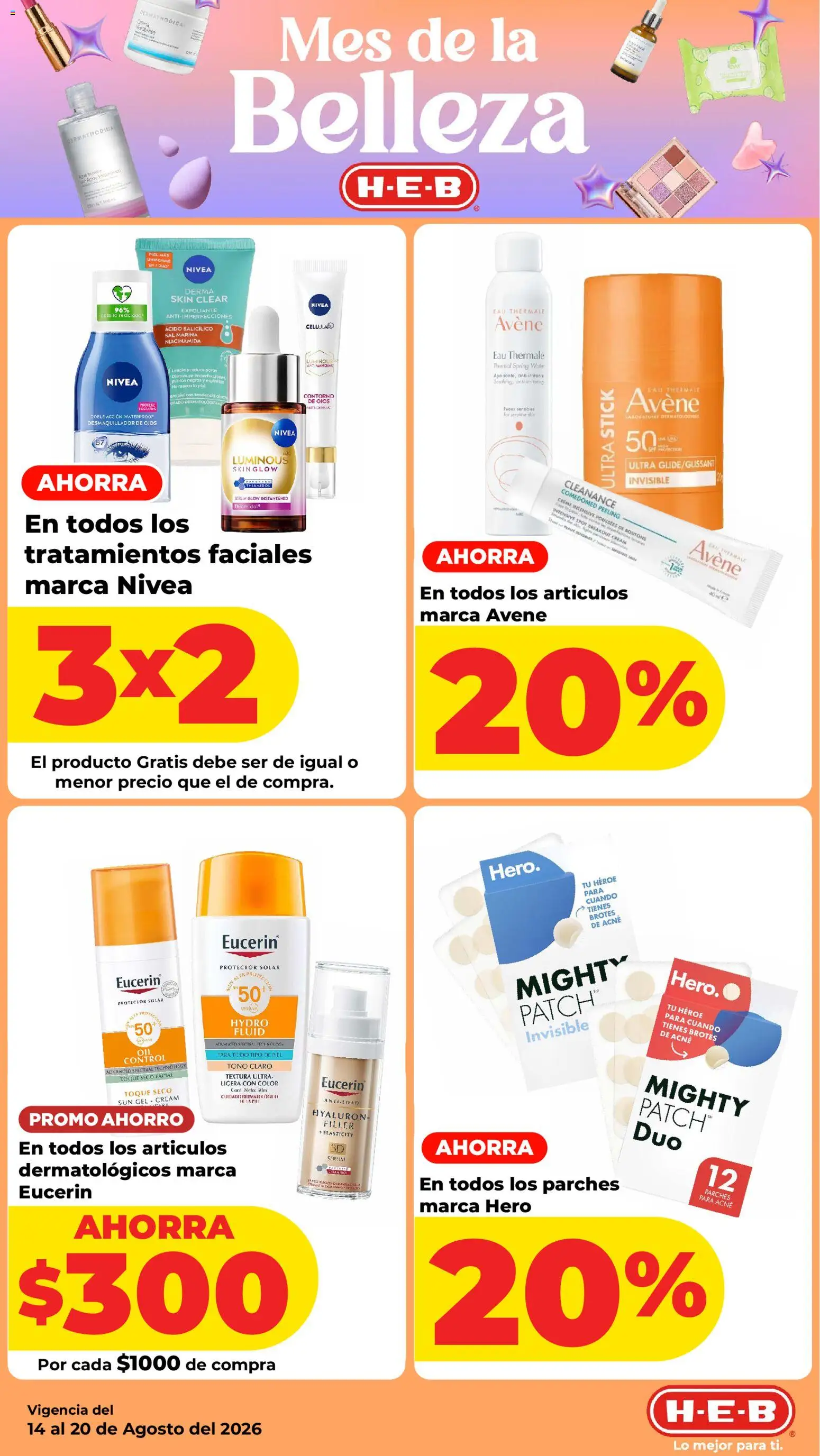 Vista previa las ofertas de la tienda H-E-B - H-E-B folleto desde el 14/08/2026 