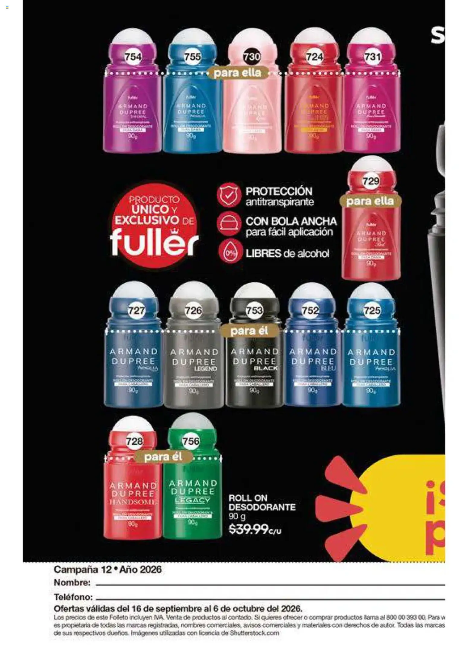 Vista previa las ofertas de la tienda Fuller - Fuller campaña 12 2026 desde el 16/09/2026 