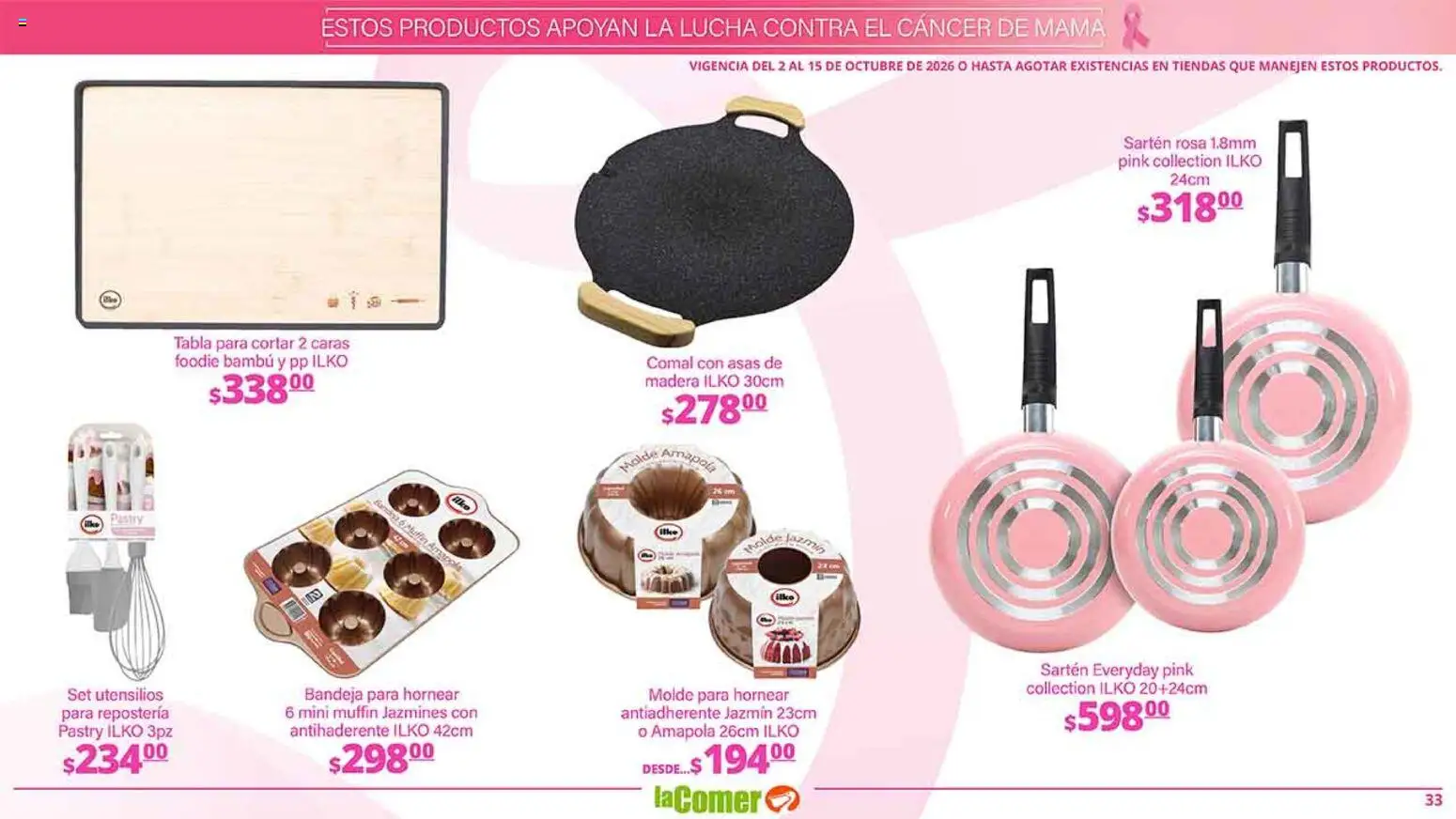 Vista previa las ofertas de la tienda La Comer - La Comer folleto es la tienda rosa desde el 02/10/2026 