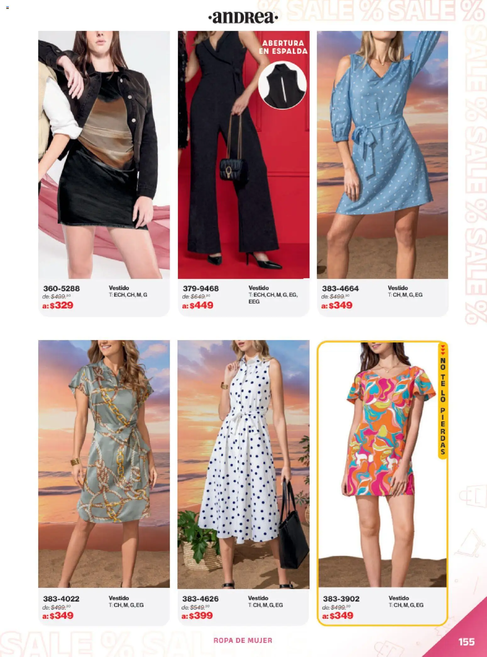 Vista previa las ofertas de la tienda Andrea - Catálogo Outlet desde el 21/12/2025 - Vestido, Ropa, Sal