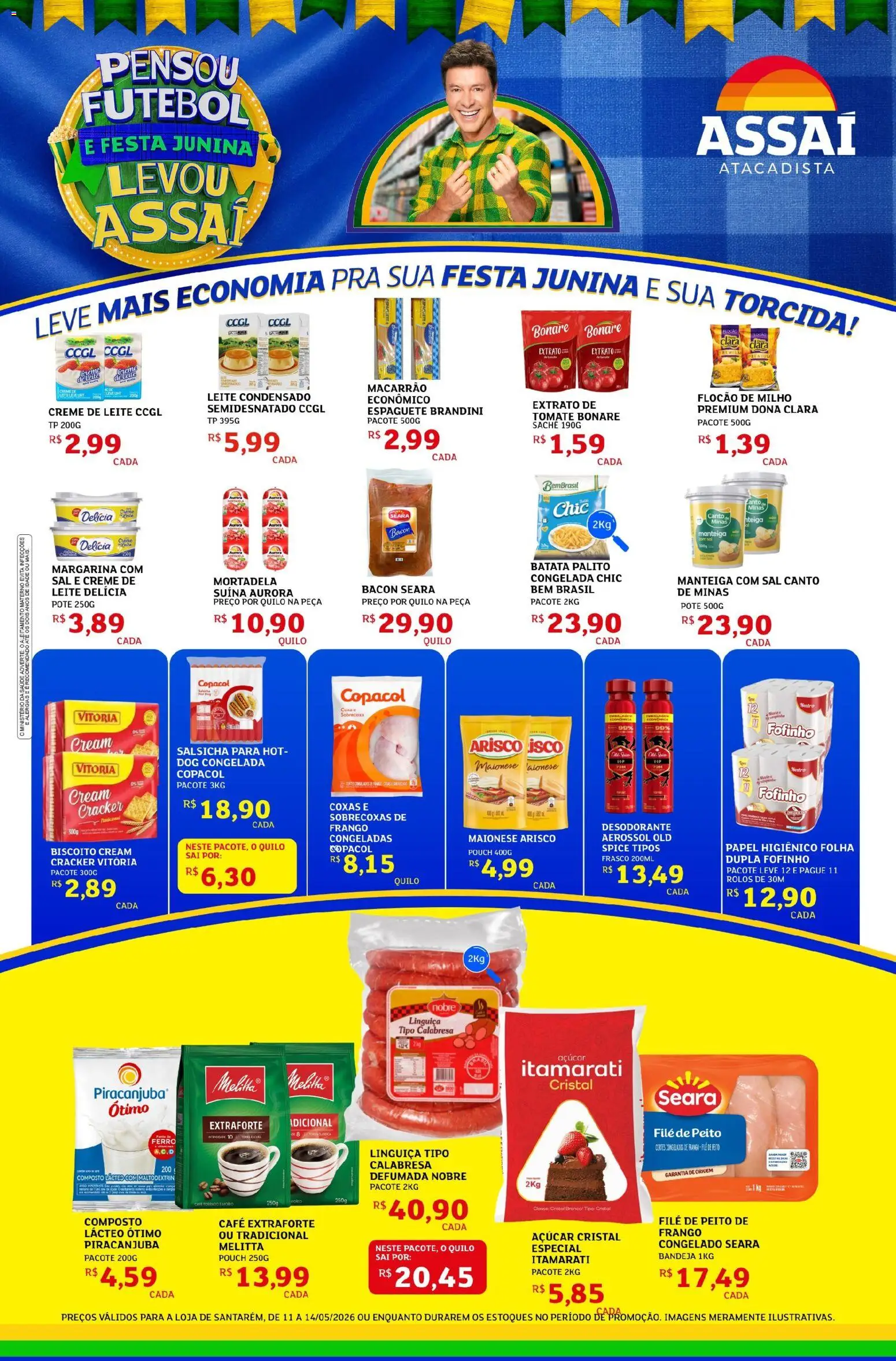 Pré-Visualização do folheto "Assaí Atacadista ofertas - PA" da loja Assaí Atacadista válido a partir de 11/05/2026