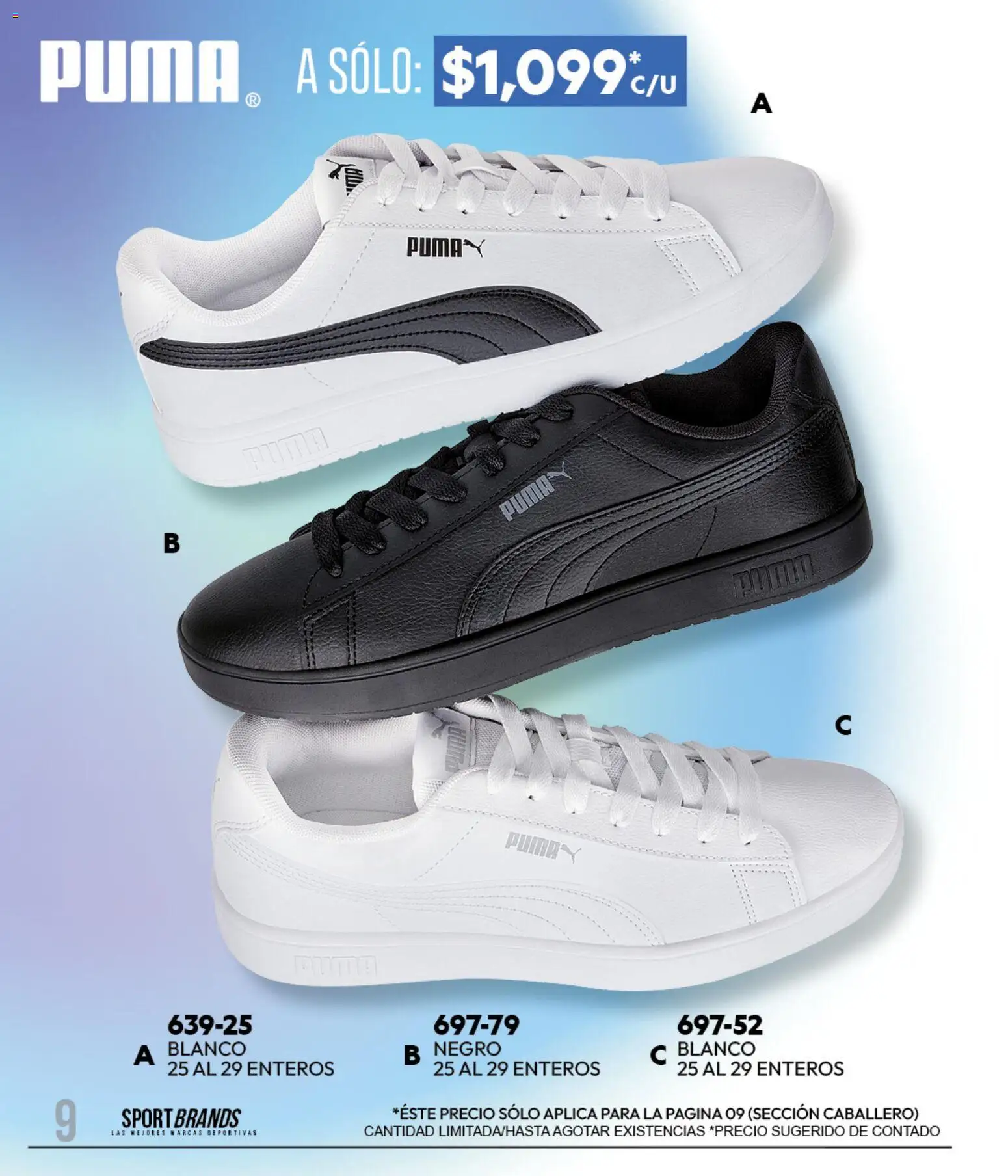 Vista previa las ofertas de la tienda Cklass - Cklass catálogo Sportbrands Caballero Invierno desde el 11/09/2026 