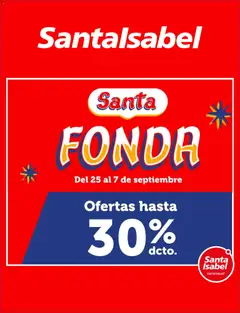 Folleto de la tienda Santa Isabel válido desde el 24.08.2026 