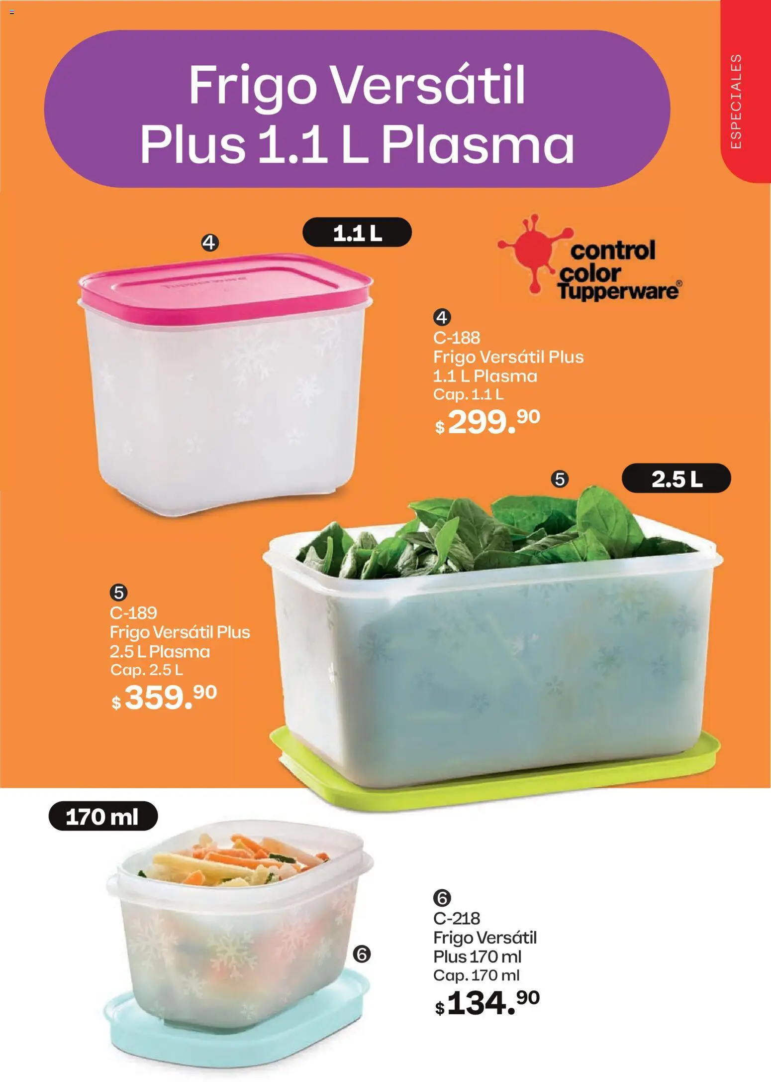 Vista previa las ofertas de la tienda Tupperware - Tupperware catálogo desde el 07/09/2026 