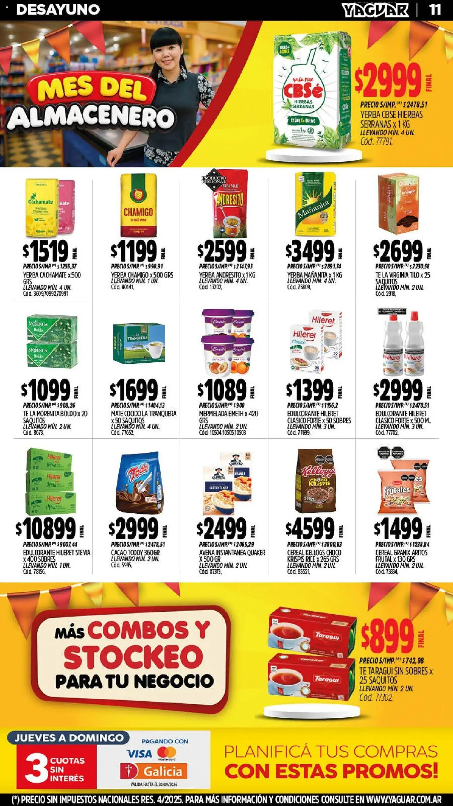 Vista previa del folleto de la tienda Yaguar válido desde el 14/09/2026 