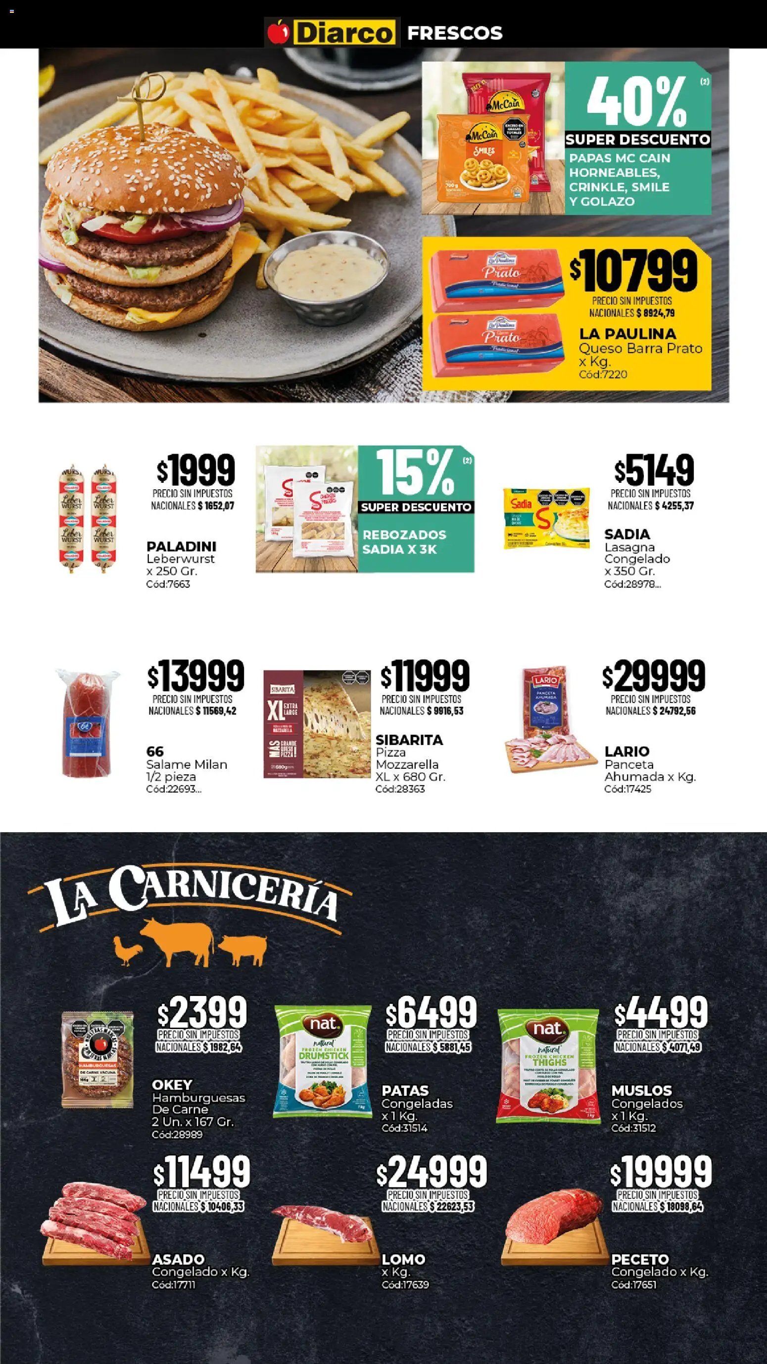 Vista previa del folleto de la tienda Diarco válido desde el 24/08/2026 