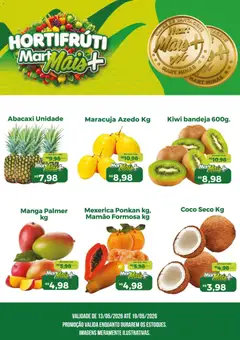 Pré-Visualização do folheto "Mart Minas ofertas Hortifruti" da loja Mart Minas válido a partir de 13/05/2026
