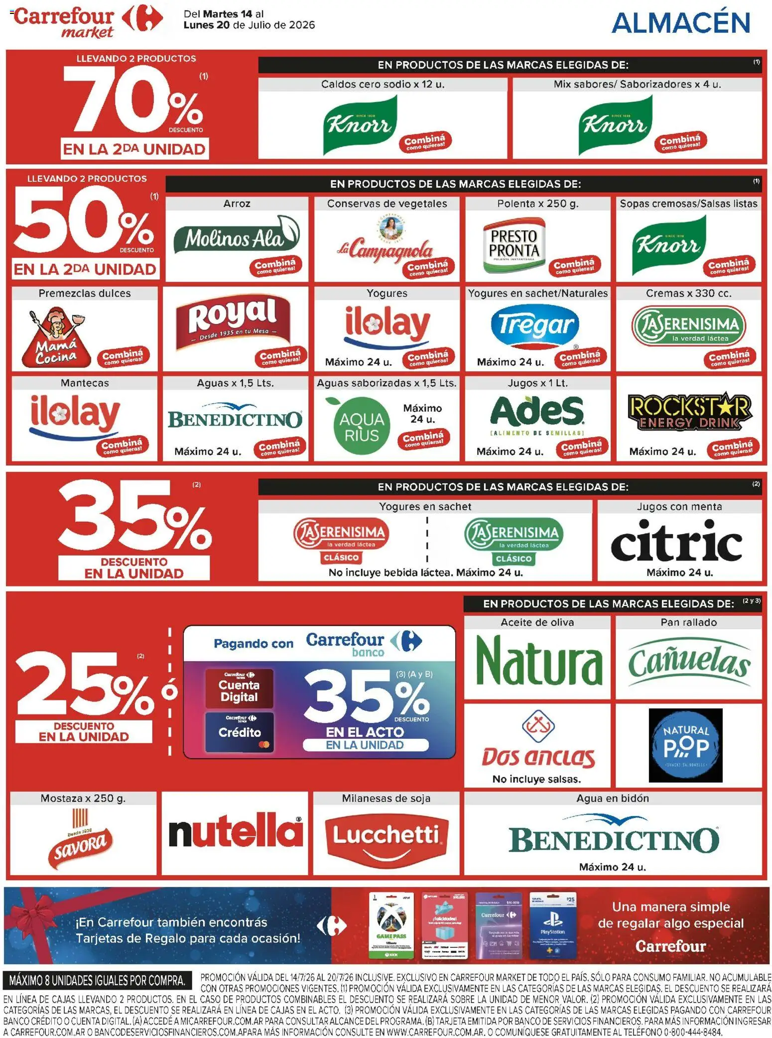 Vista previa del folleto de la tienda Carrefour válido desde el 14/07/2026 